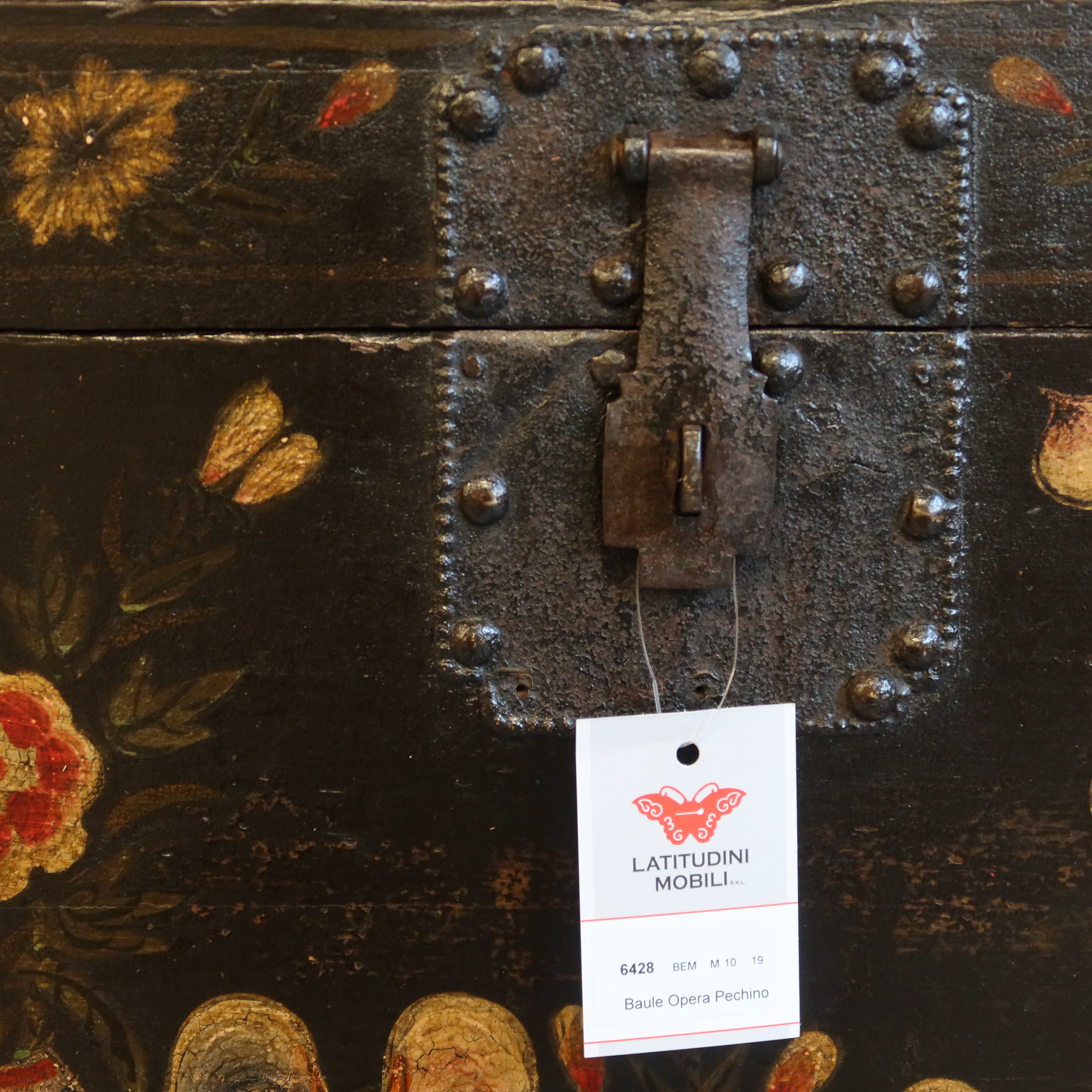 GRANDE BAULE CINESE OPERA DI PECHINO