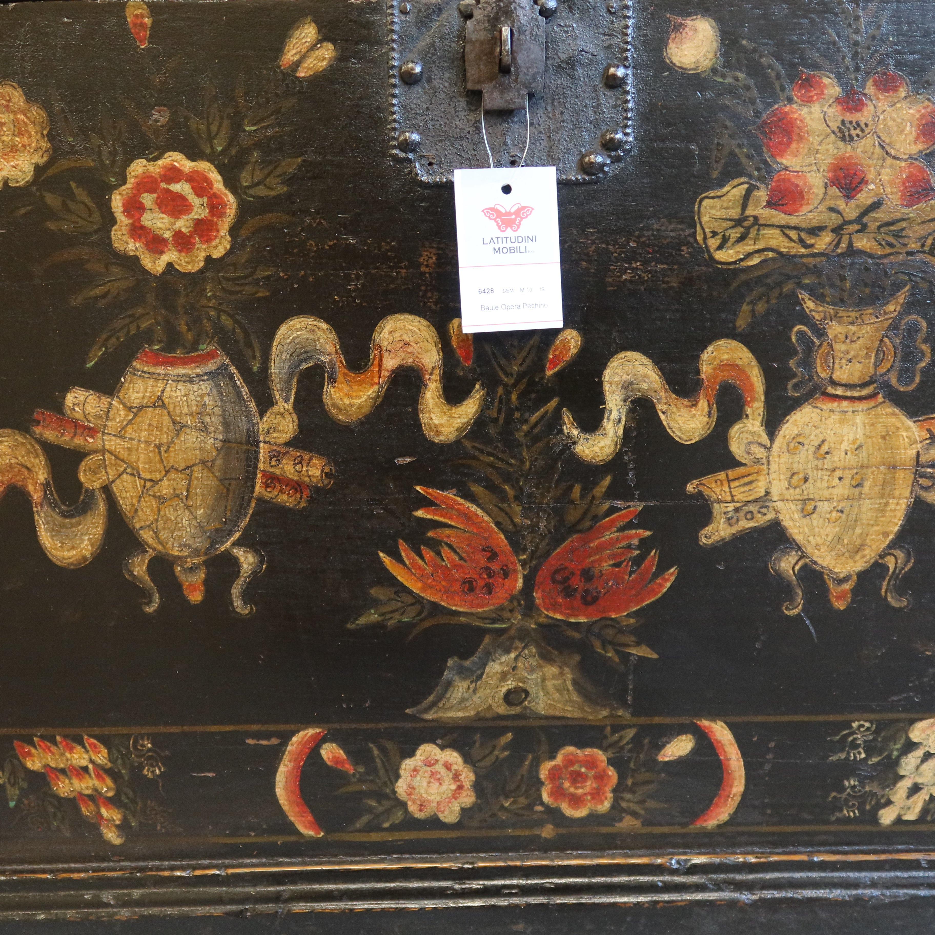 GRANDE BAULE CINESE OPERA DI PECHINO