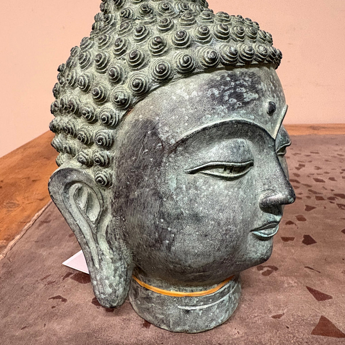 PICCOLA TESTA DI BUDDHA IN LEGA