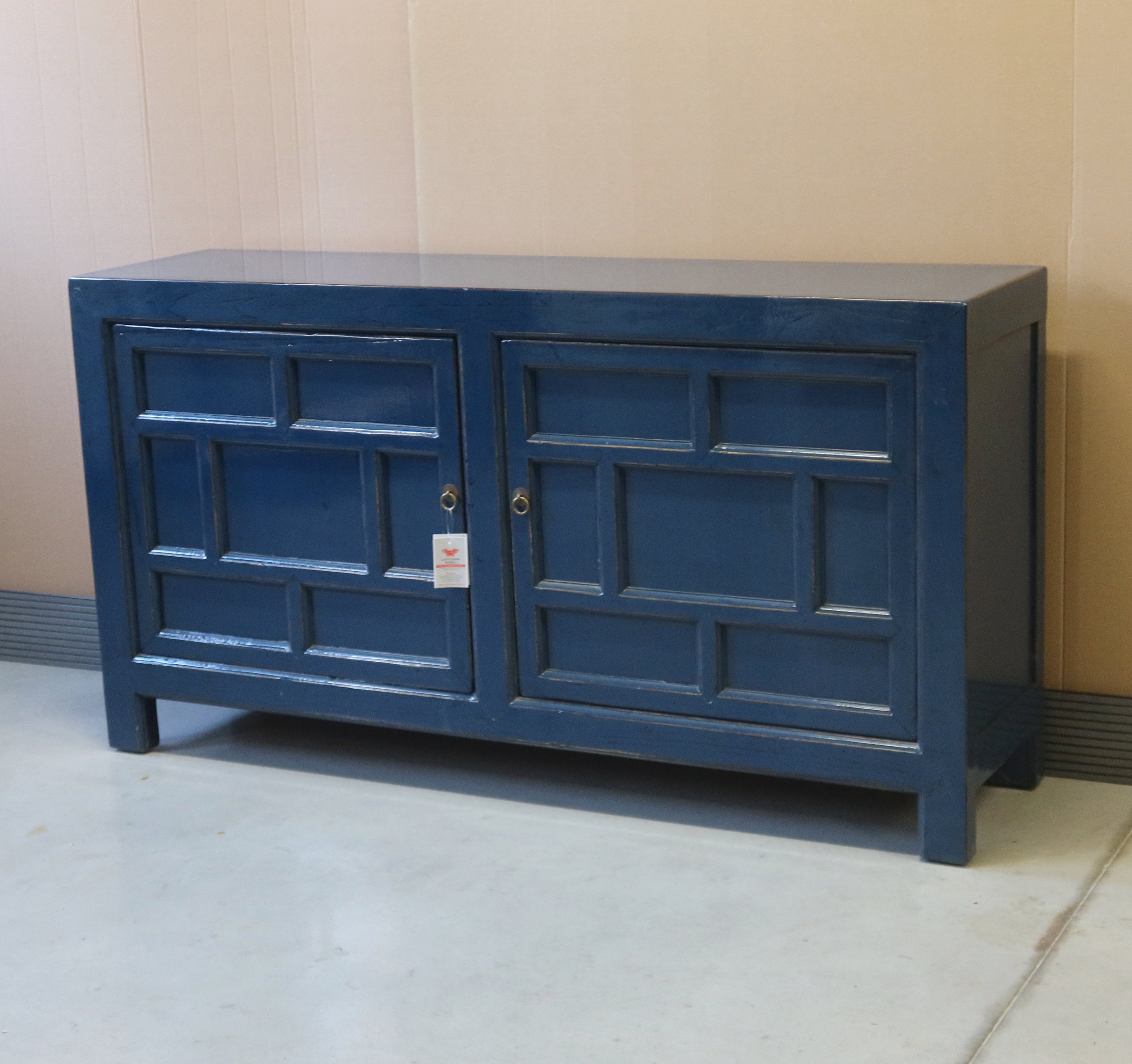 MADIA MONGOLIA LACCA BLU CON FORMELLE