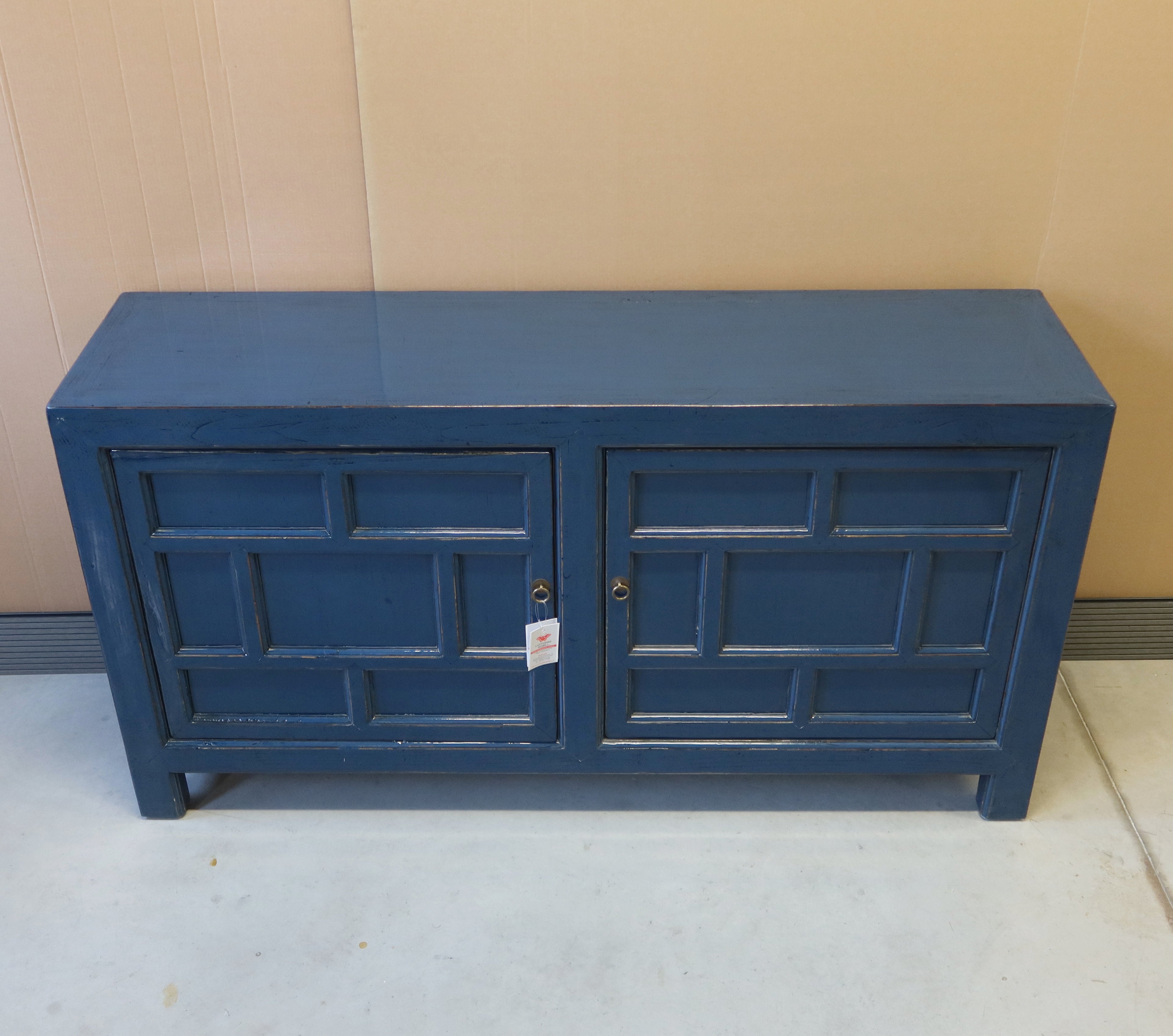 MADIA MONGOLIA LACCA BLU CON FORMELLE