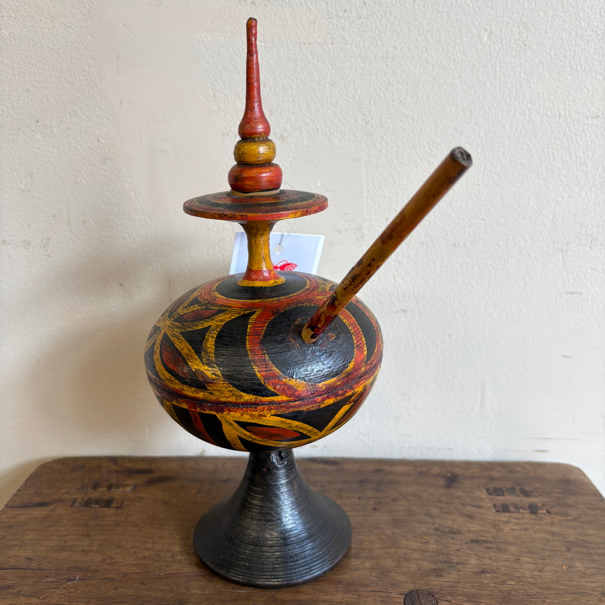 OGGETTO ORNAMENTALE LIGNEO TIBET