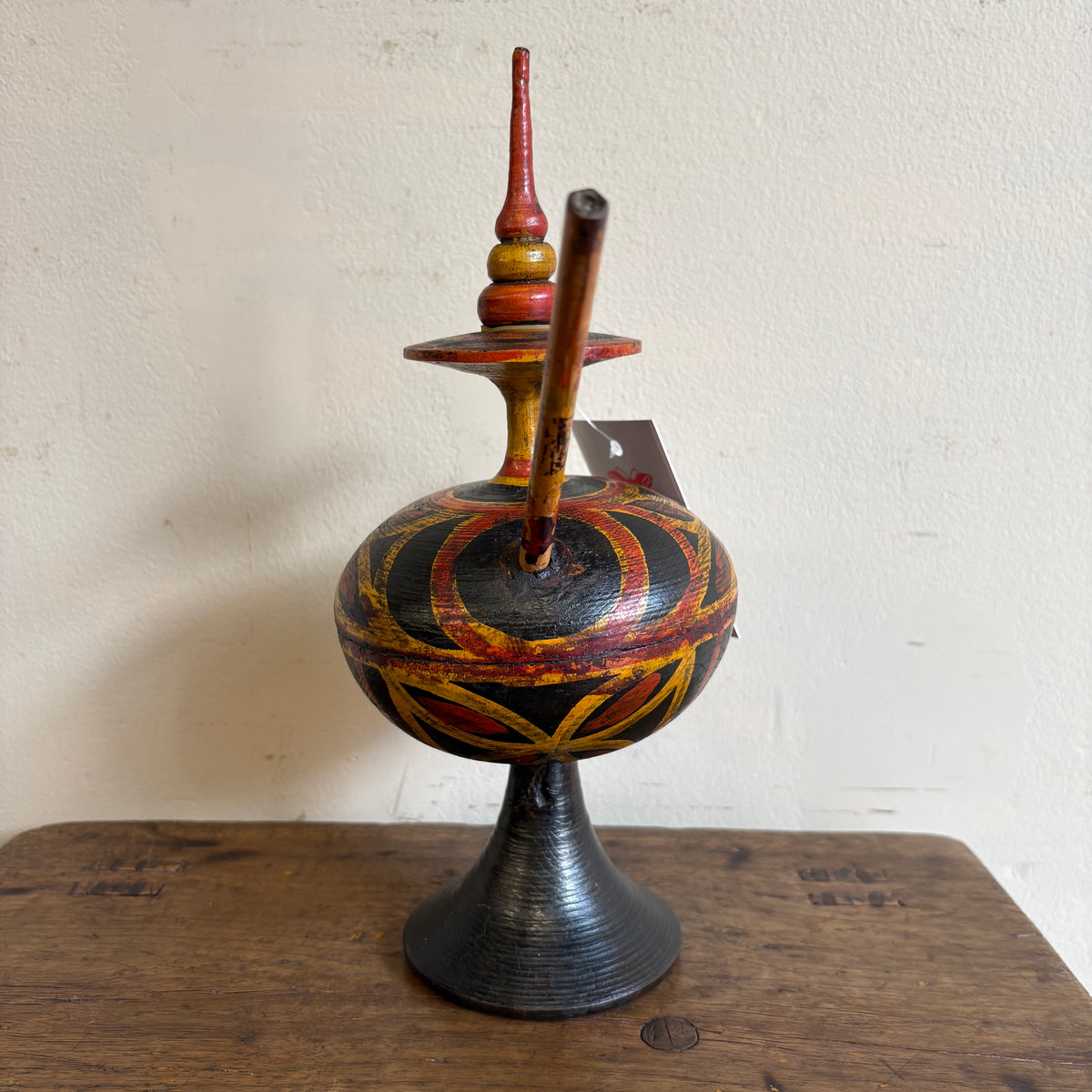 OGGETTO ORNAMENTALE LIGNEO TIBET