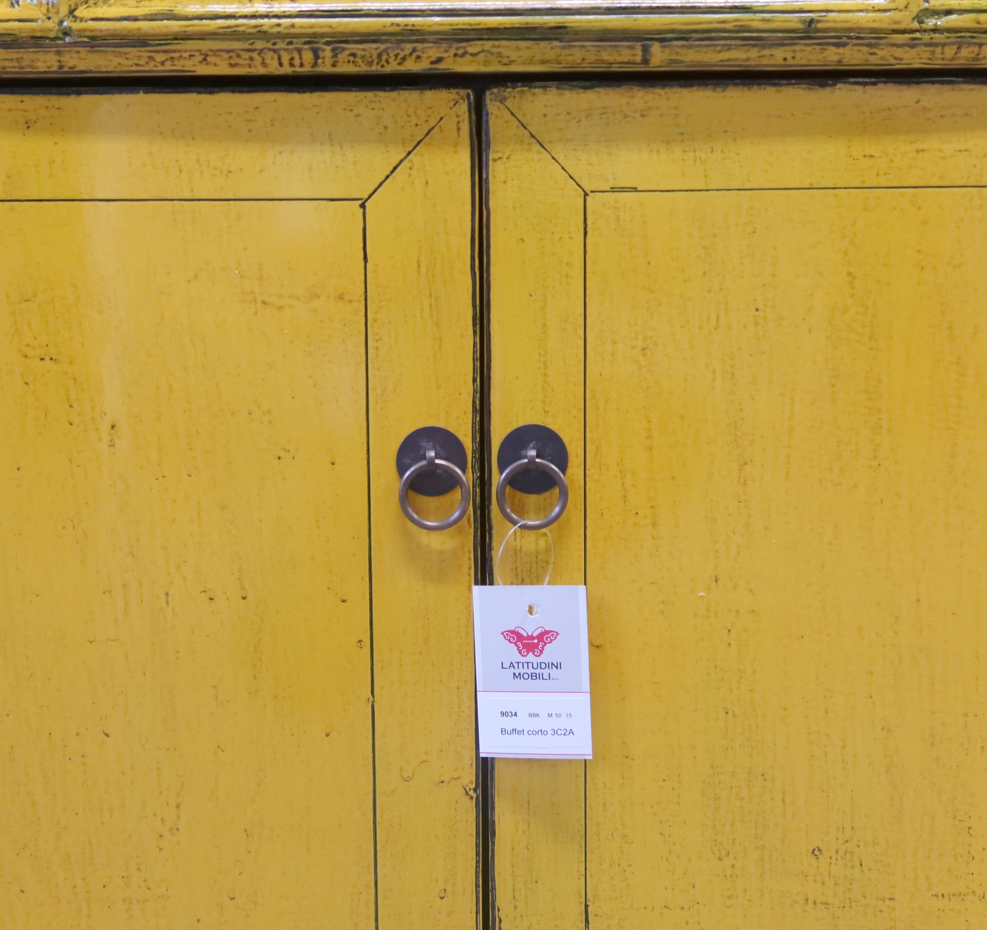 BUFFET GANZU LACCA GIALLA