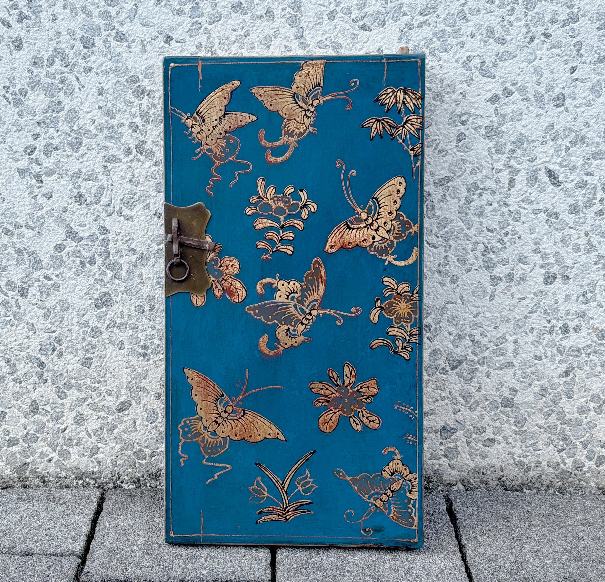 CREDENZA CINESE DI SHANXI A TRIPLO VANO