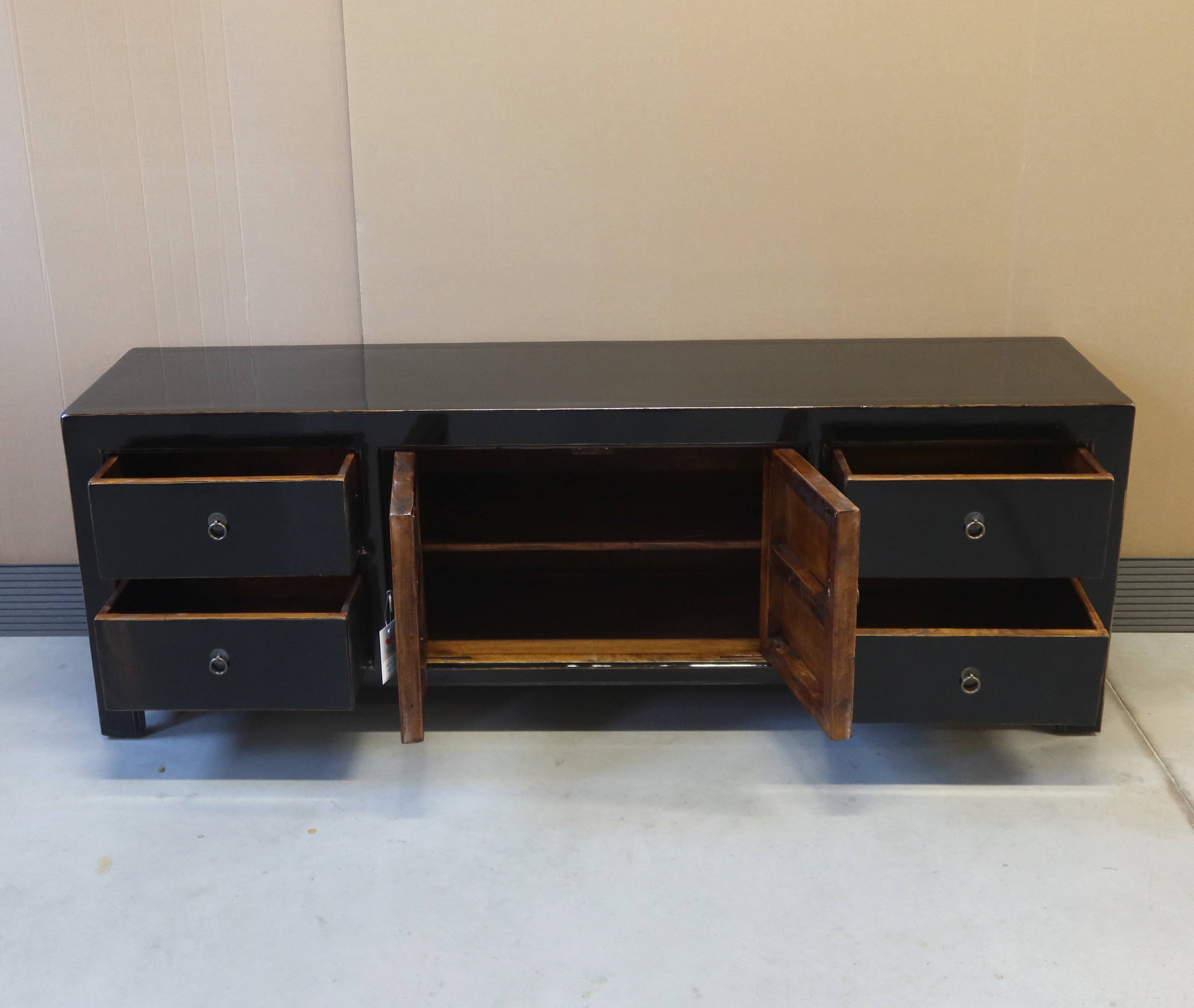 CASSAPANCA CINESE LACCA NERA