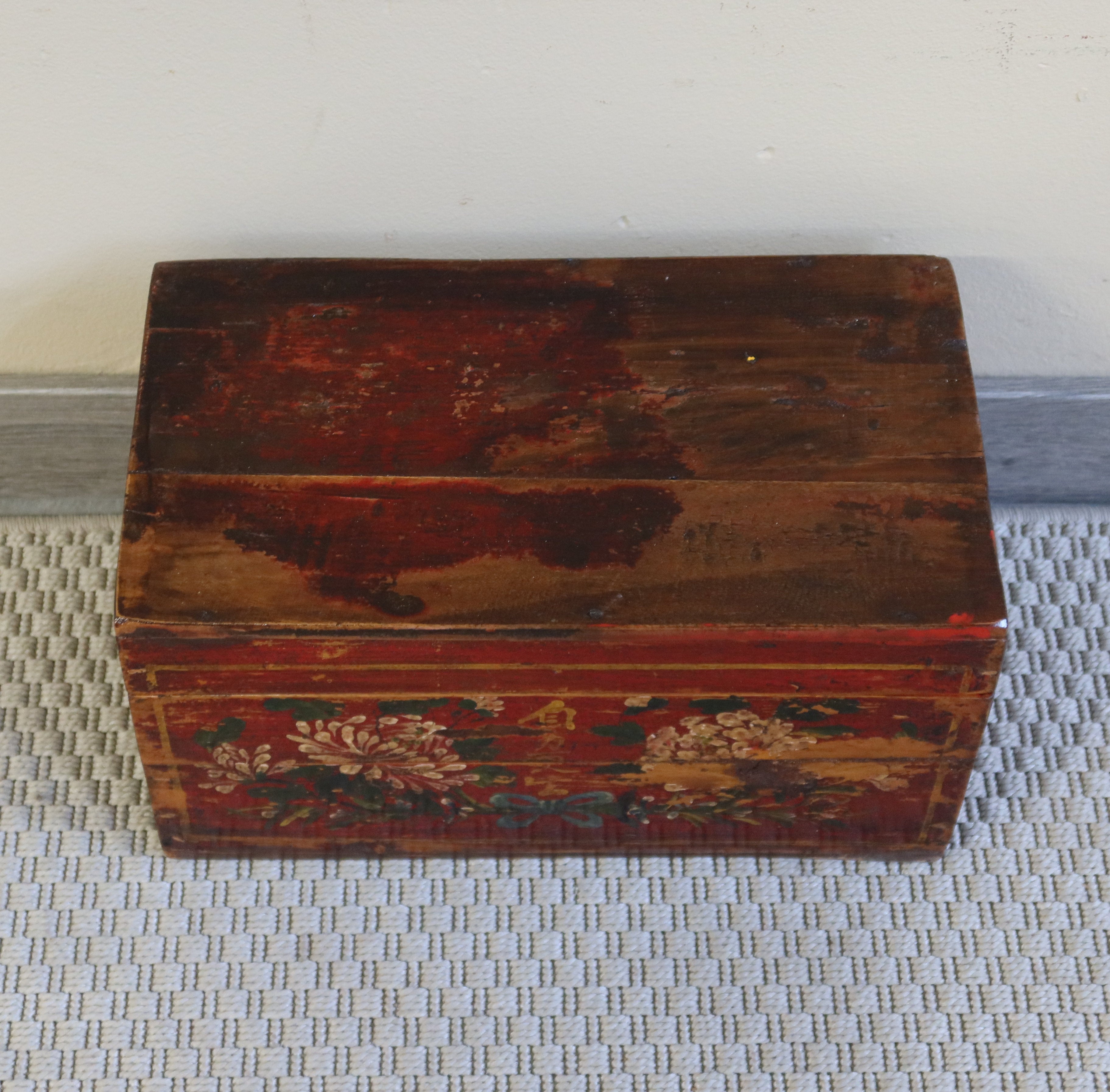 SCATOLA MONGOLIA DECORATA