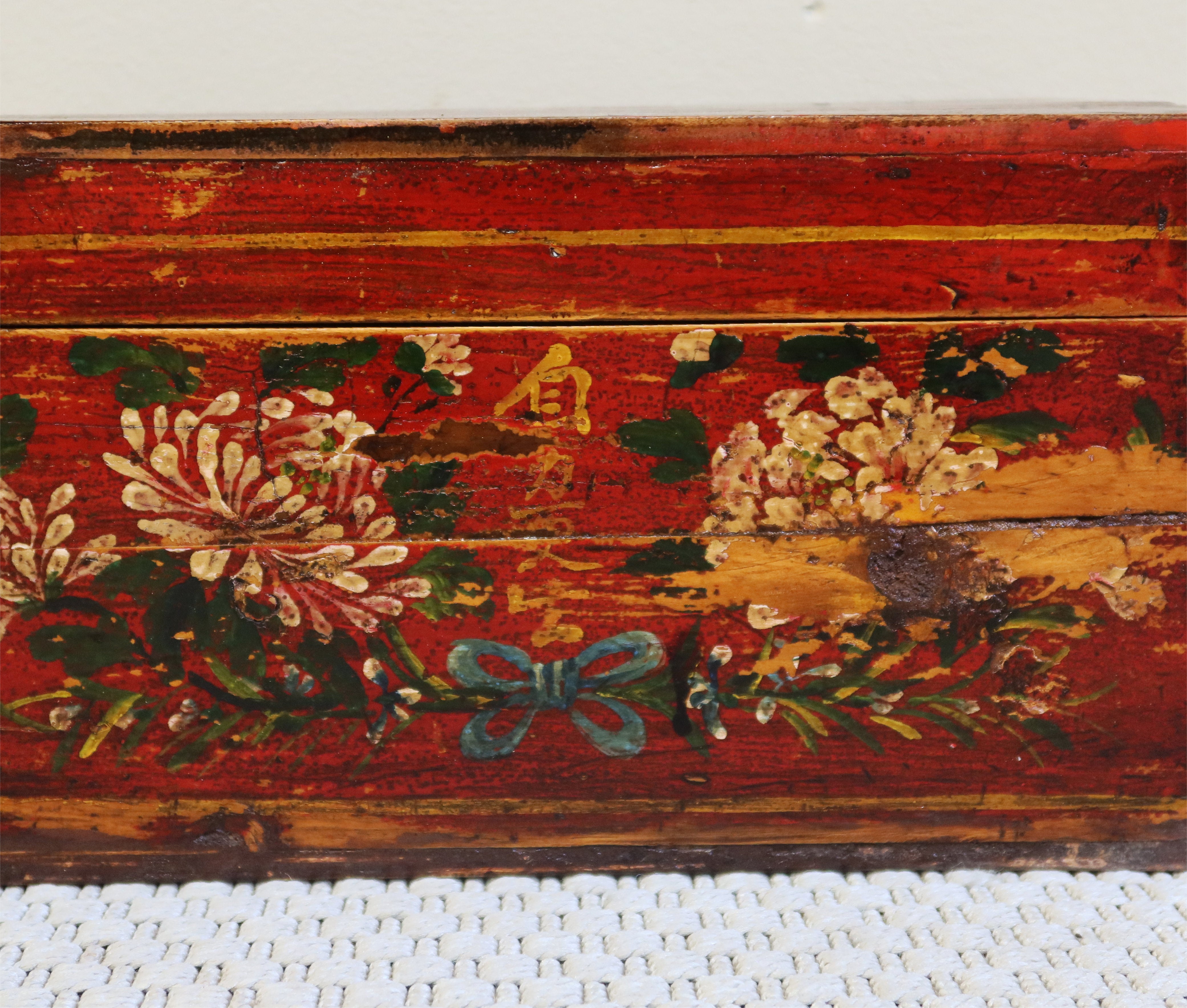 SCATOLA MONGOLIA DECORATA