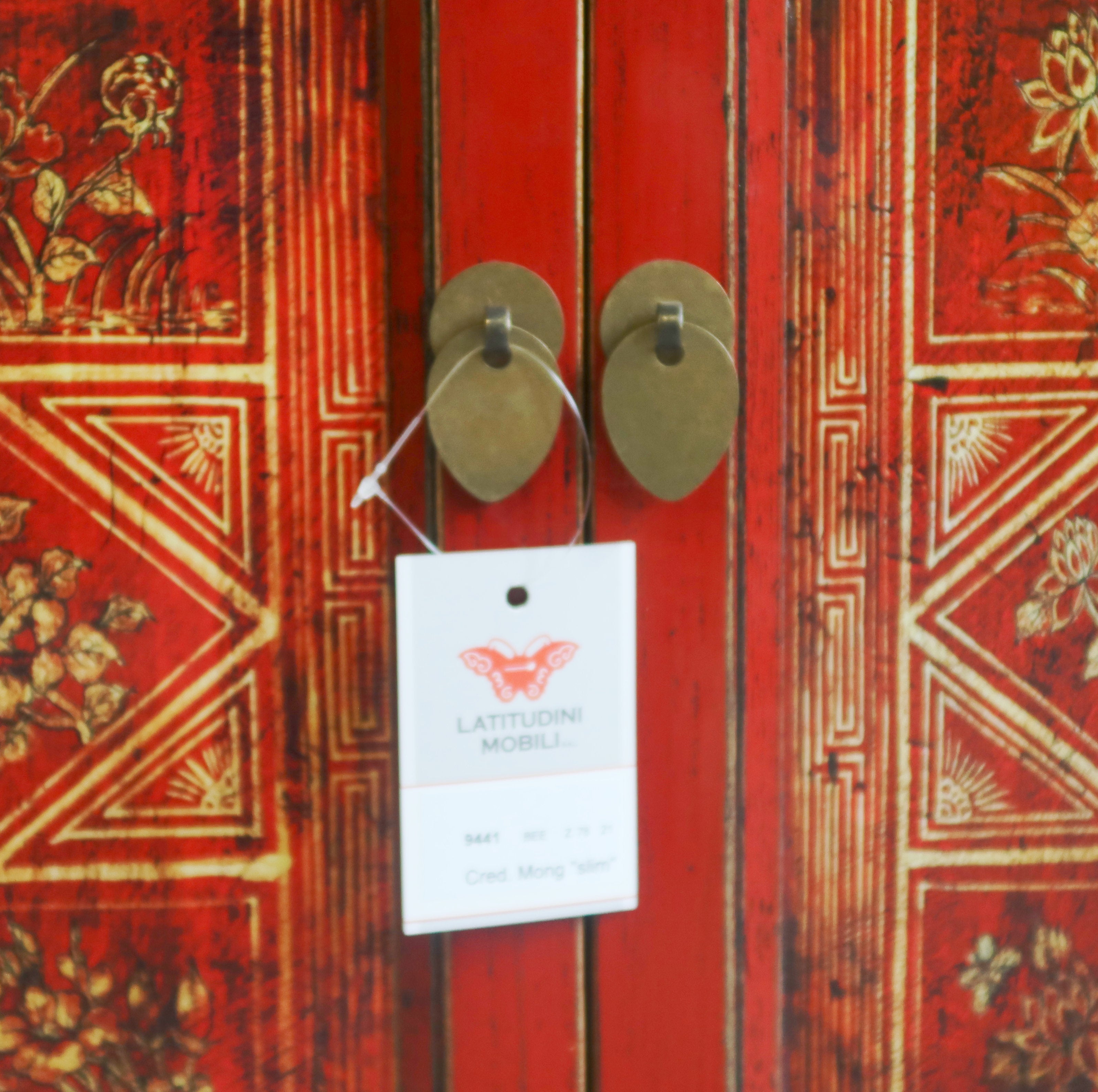 CREDENZINO MONGOLIA DECORATO