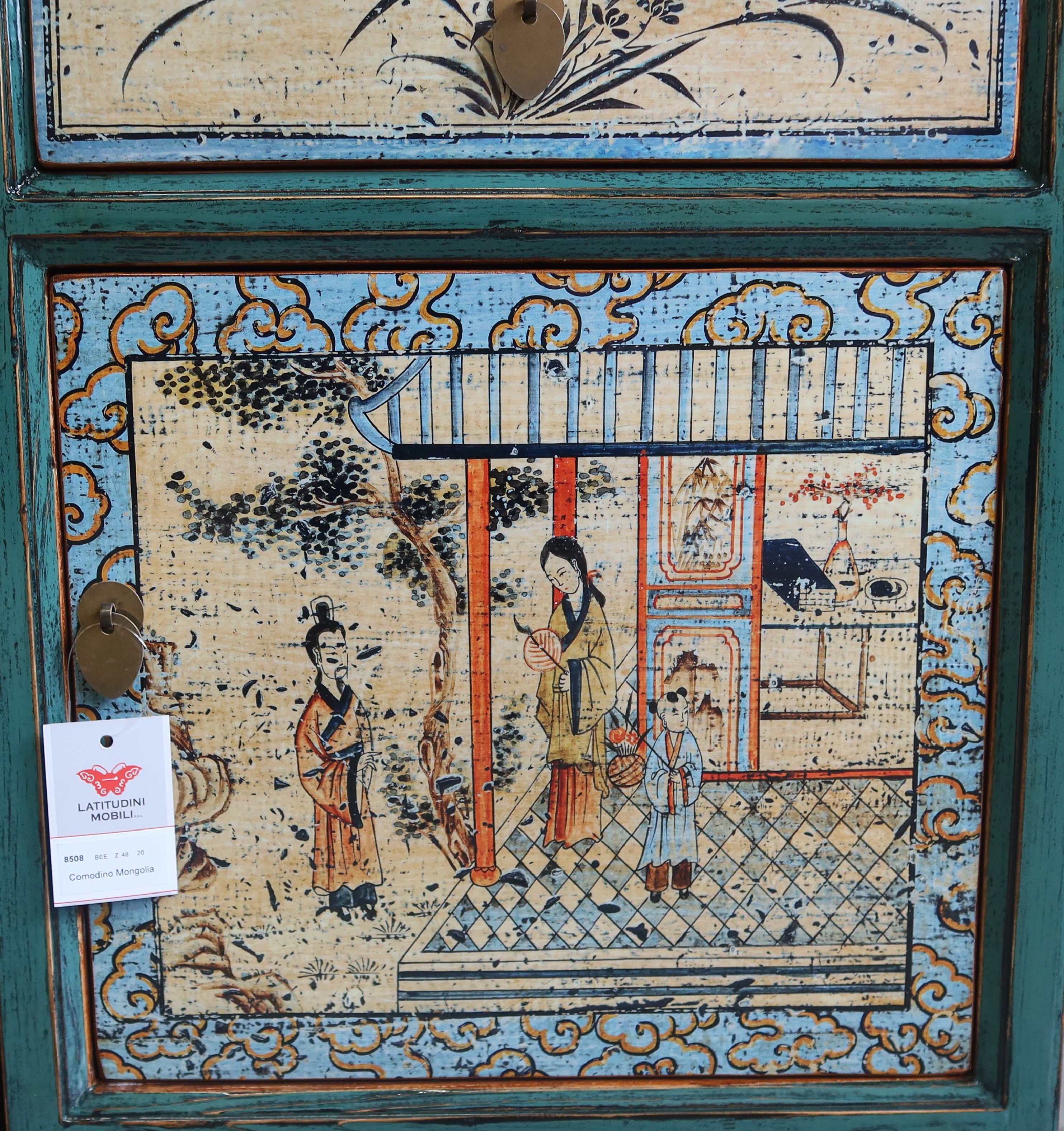 COMODINI MONGOLIA DECORATI