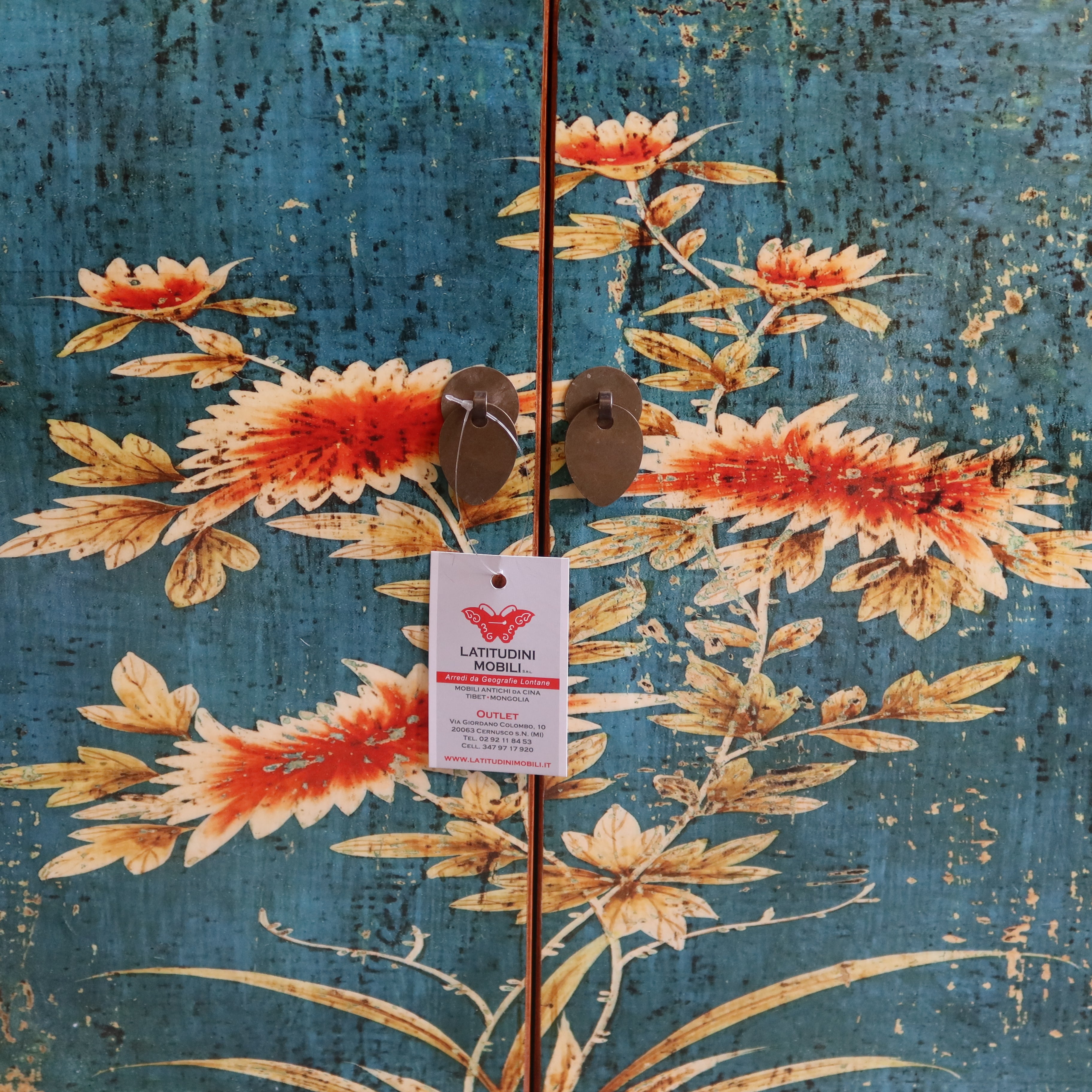 CREDENZINA MONGOLIA DECORATA