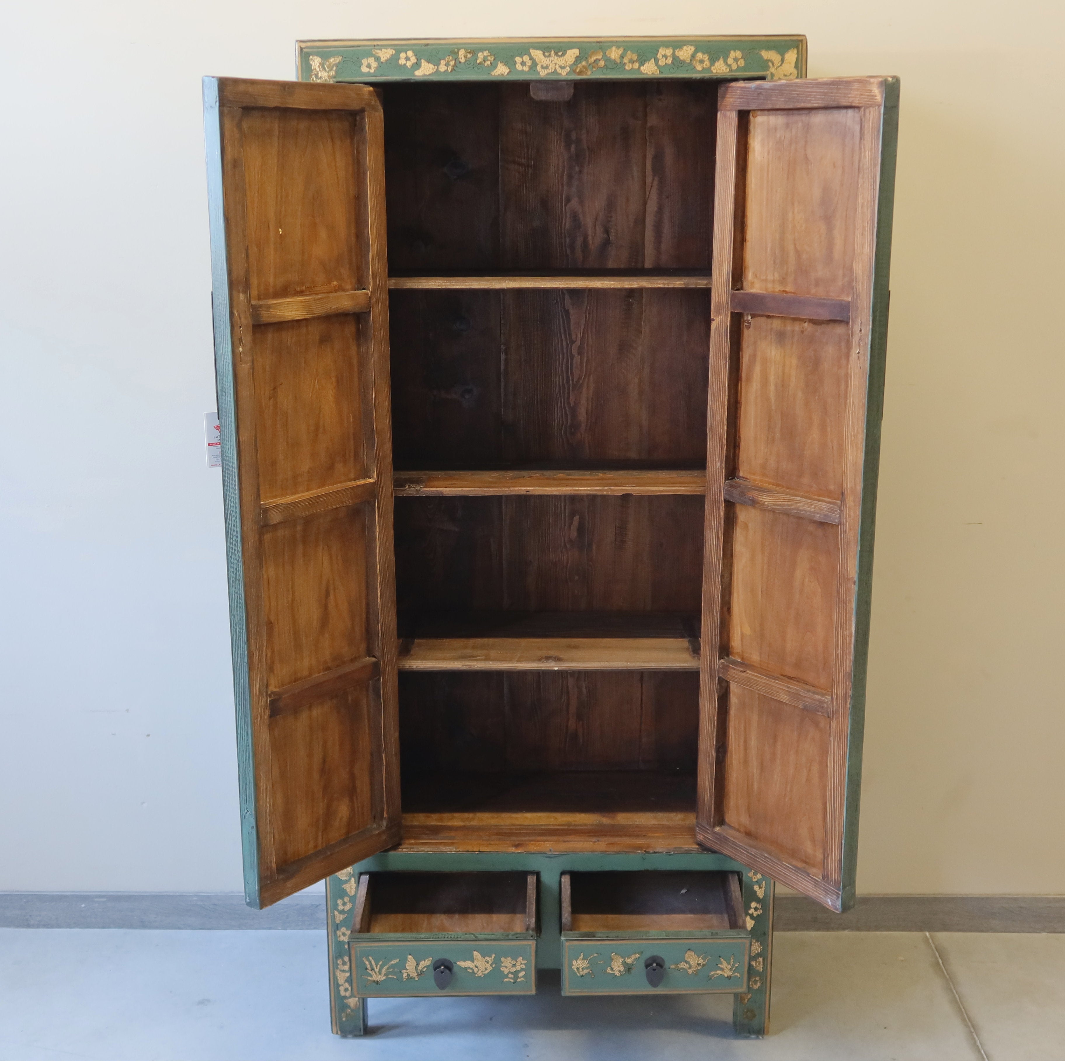ARMADIETTO SHANXI DECORATO TAGLIA MEDIA