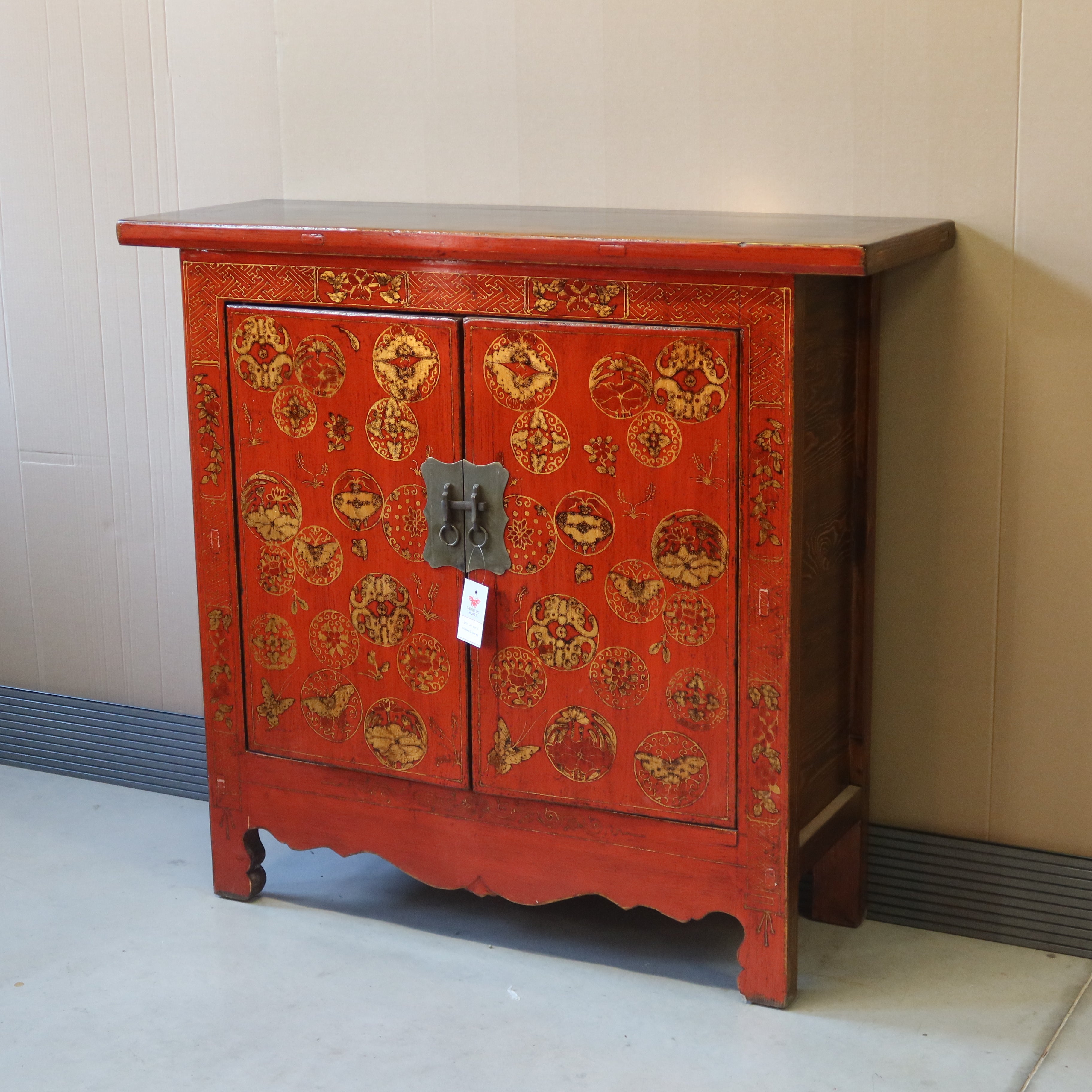 CREDENZA SHANXI ROSSA 2 ANTE