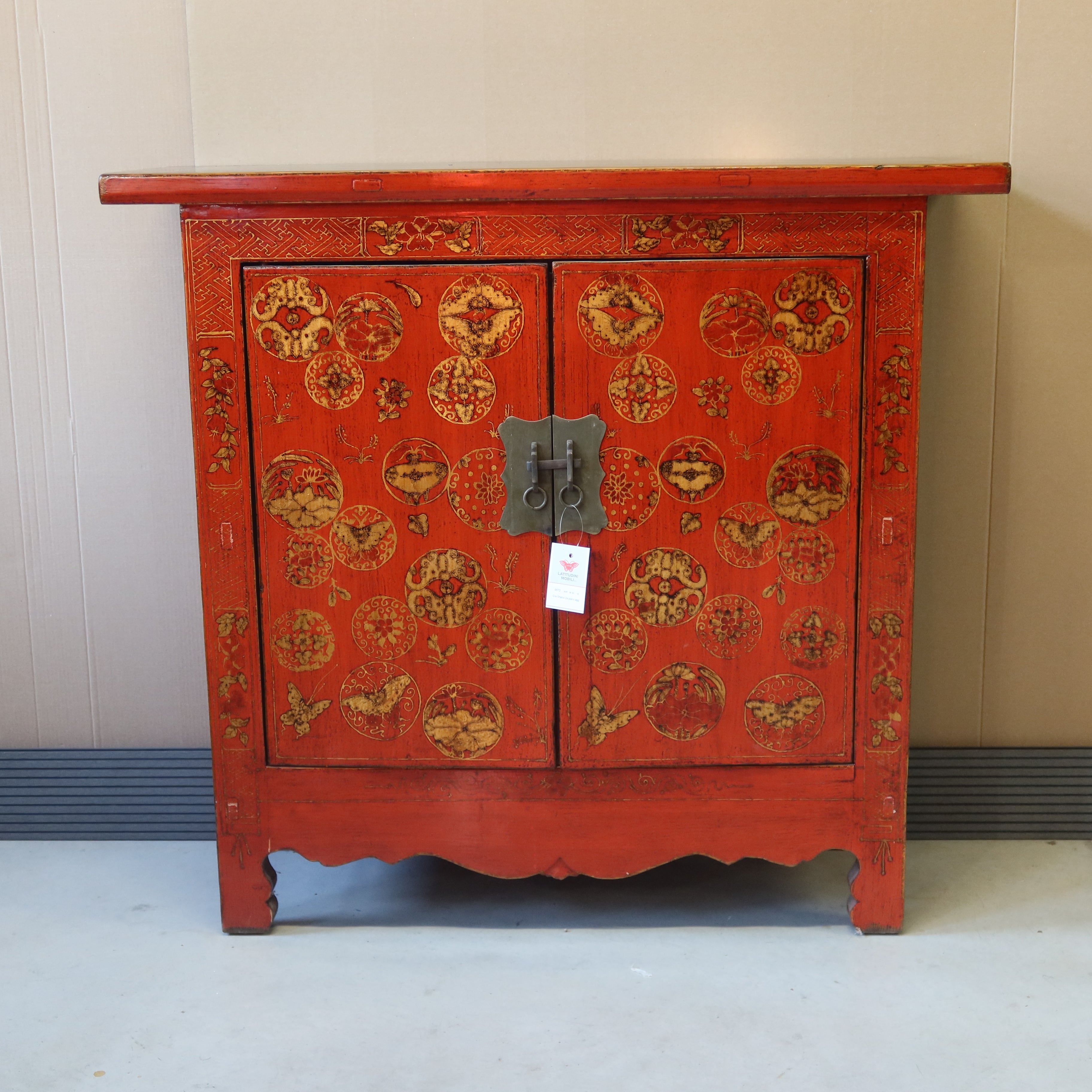 CREDENZA SHANXI ROSSA 2 ANTE