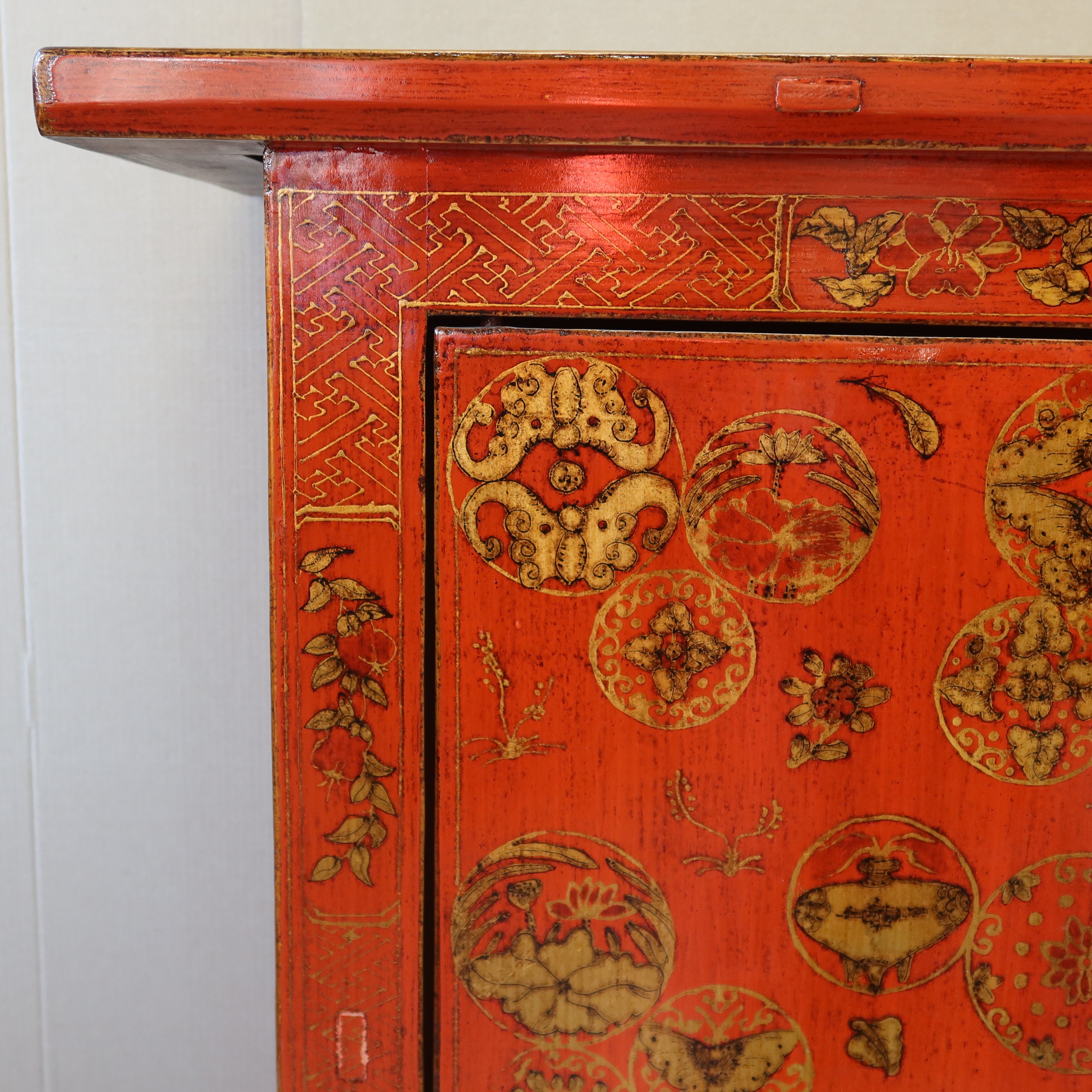 CREDENZA SHANXI ROSSA 2 ANTE