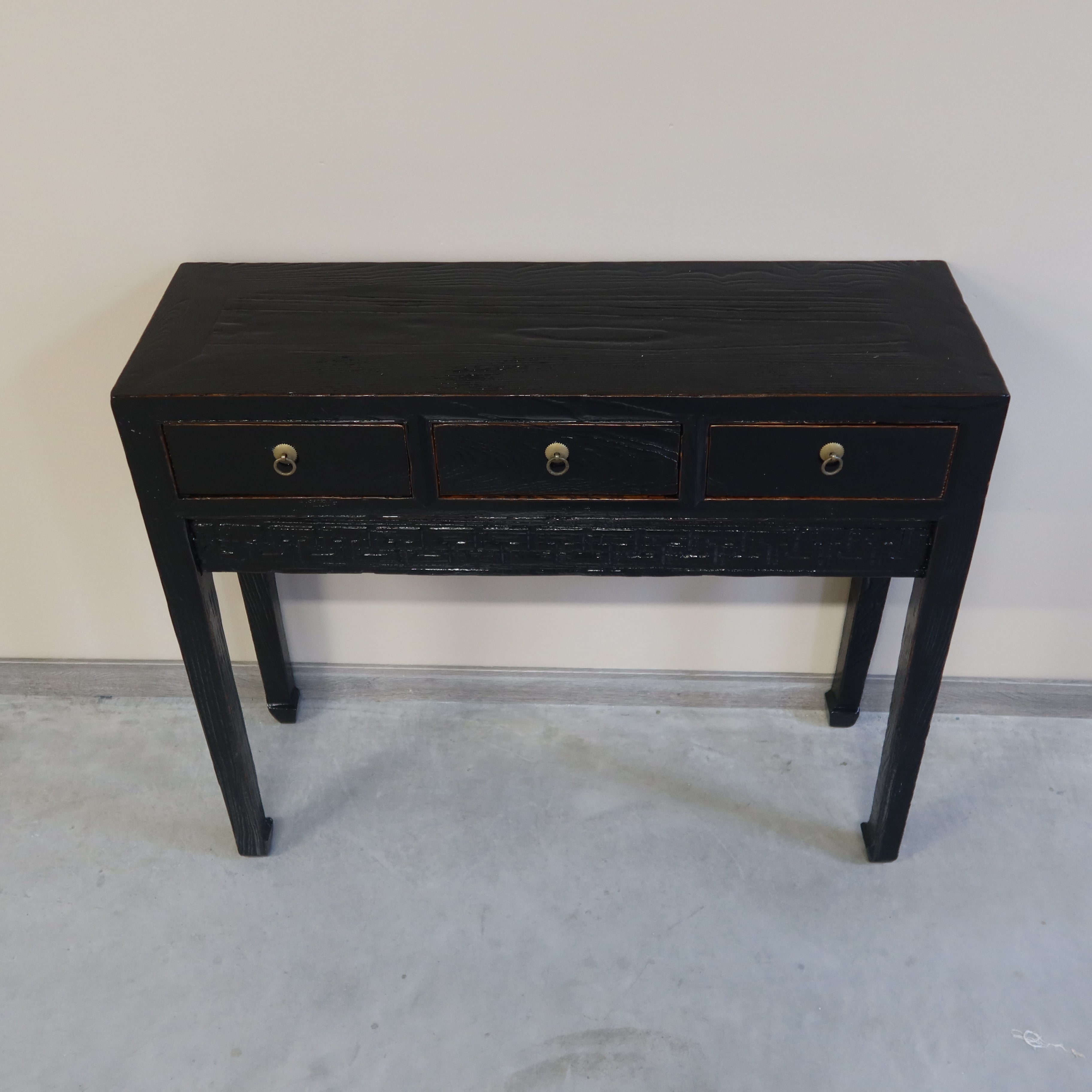 CONSOLLE CINESE LACCA NERA