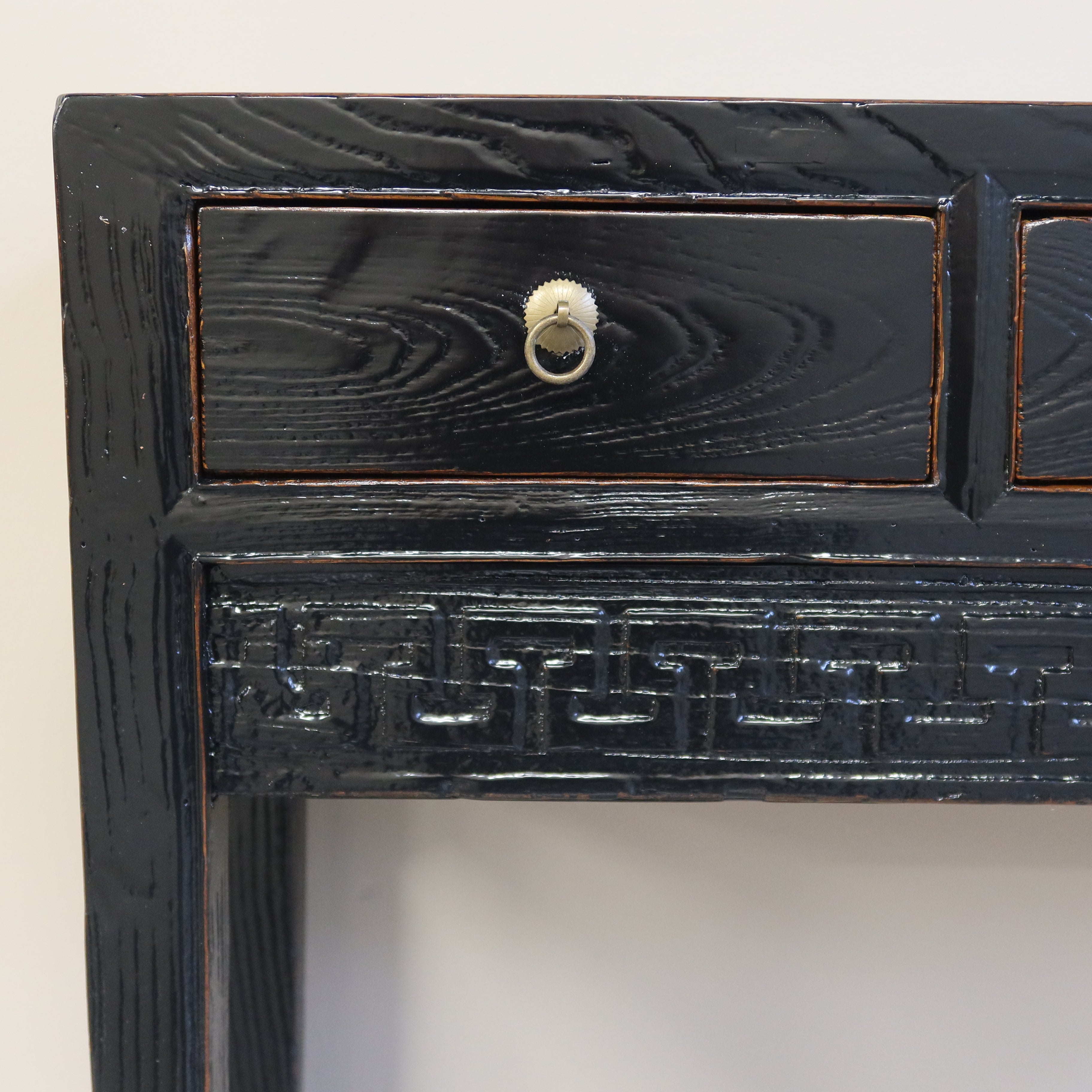 CONSOLLE CINESE LACCA NERA