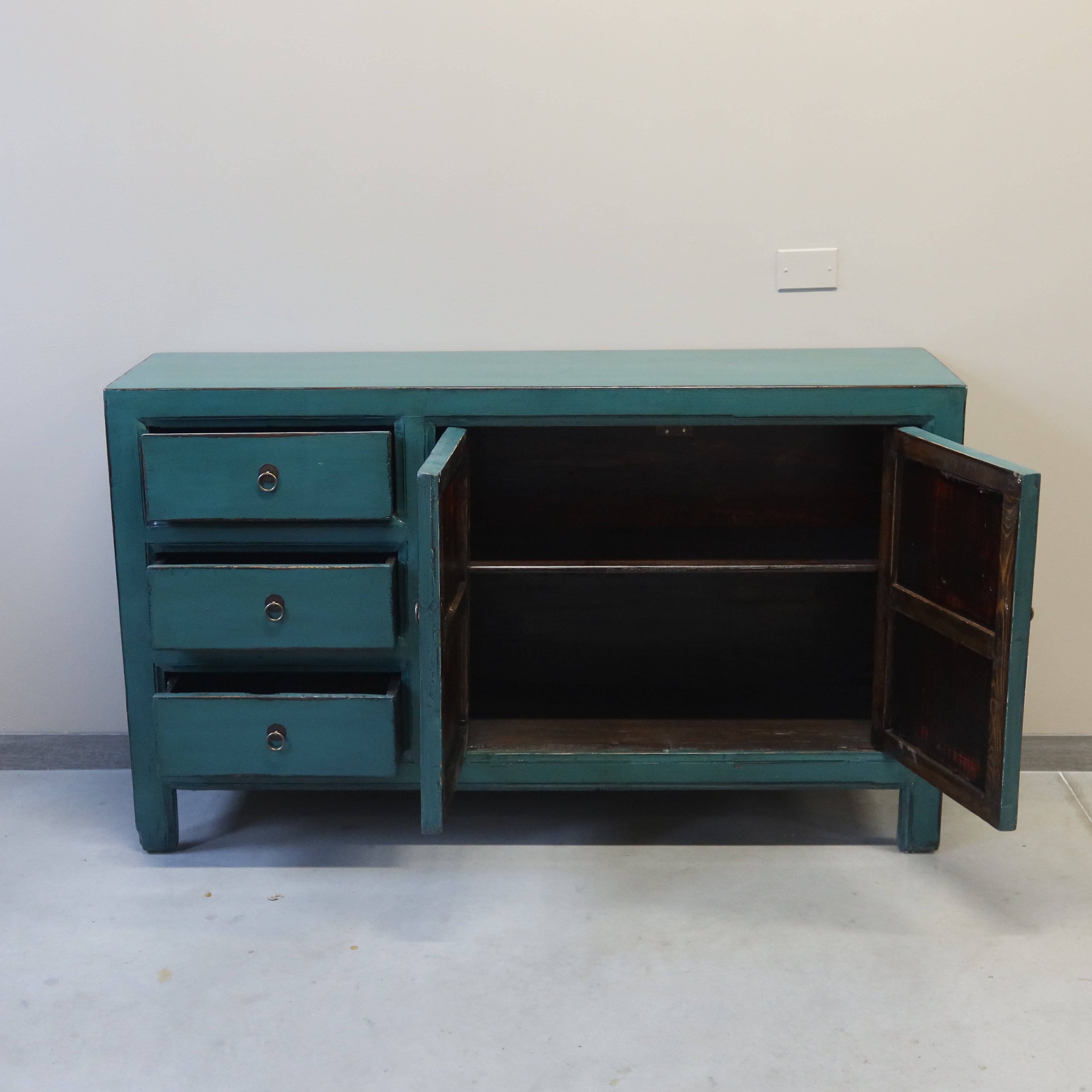 BUFFET CINESE LACCA ANTE E CASSETTI