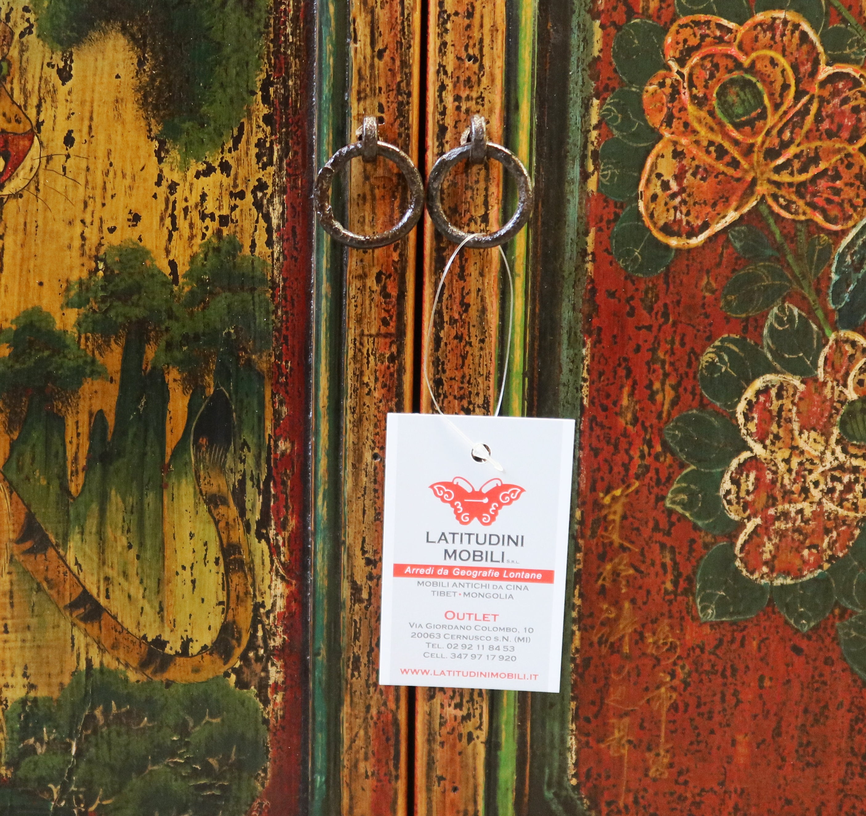 GRANDE CREDENZA MONGOLIA DEC. 6A6C