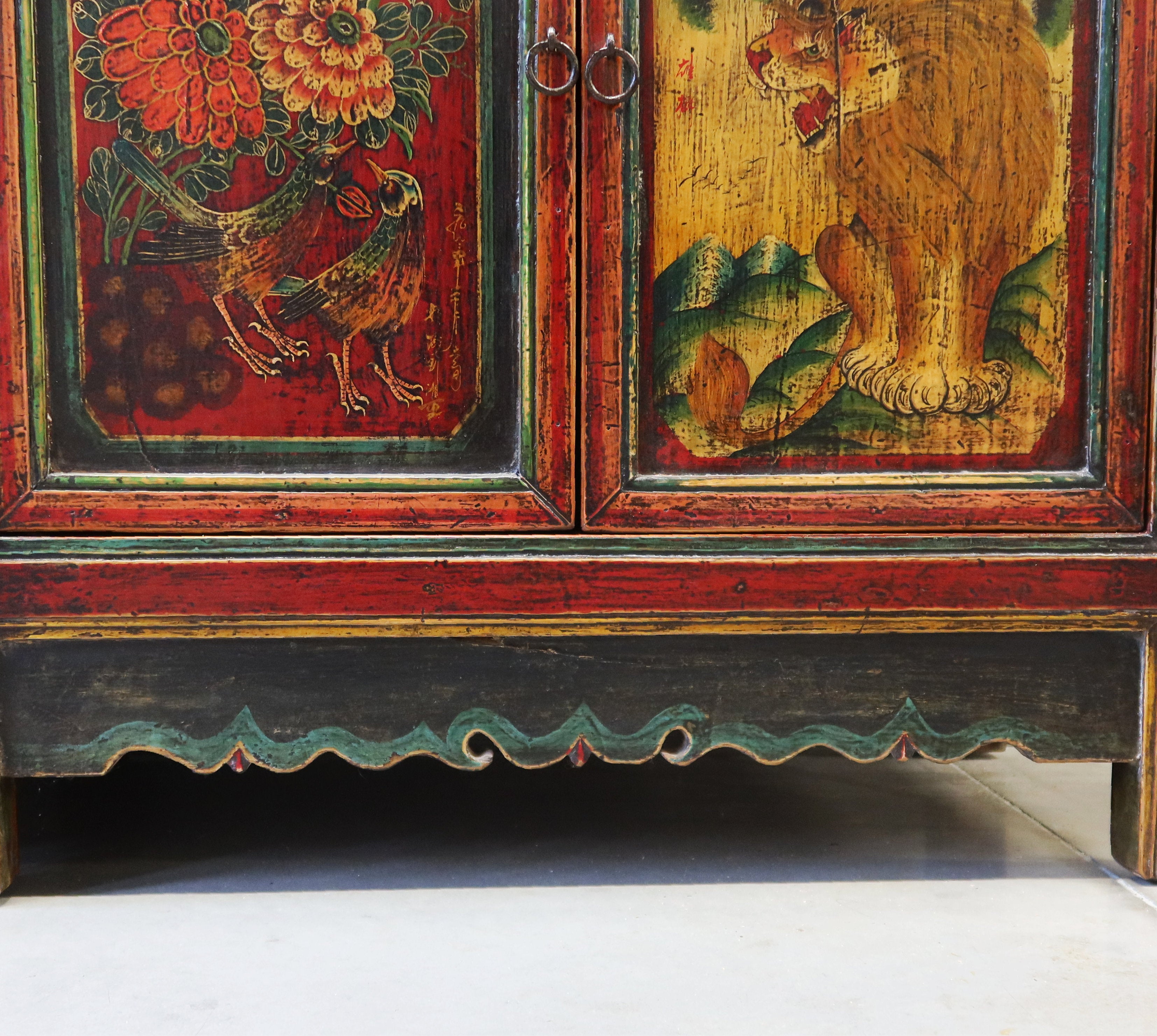 GRANDE CREDENZA MONGOLIA DEC. 6A6C