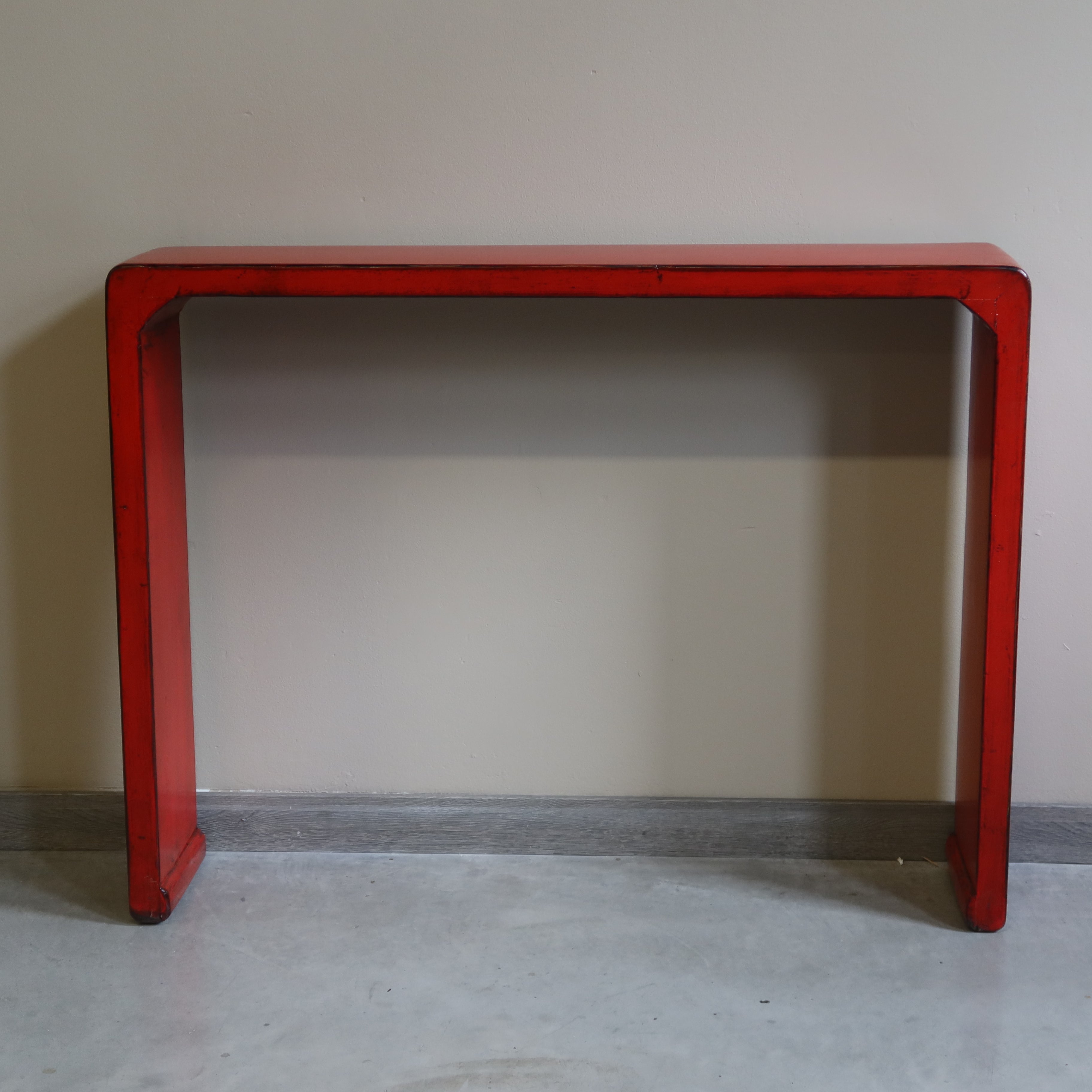 CONSOLE CINA LACCA ROSSA