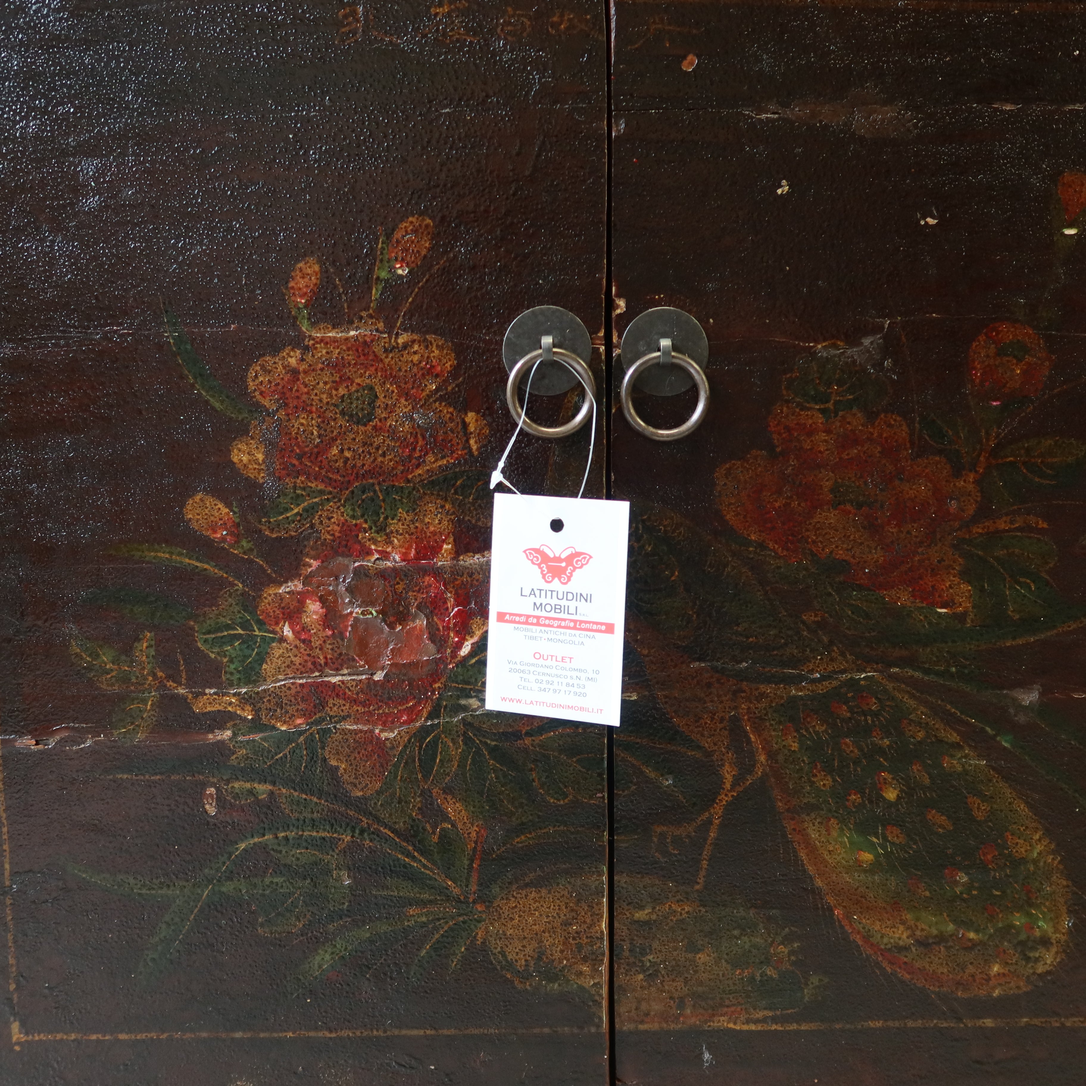 MADIA DECORATA DEL QINGHAI GAMBE ARRETRATE