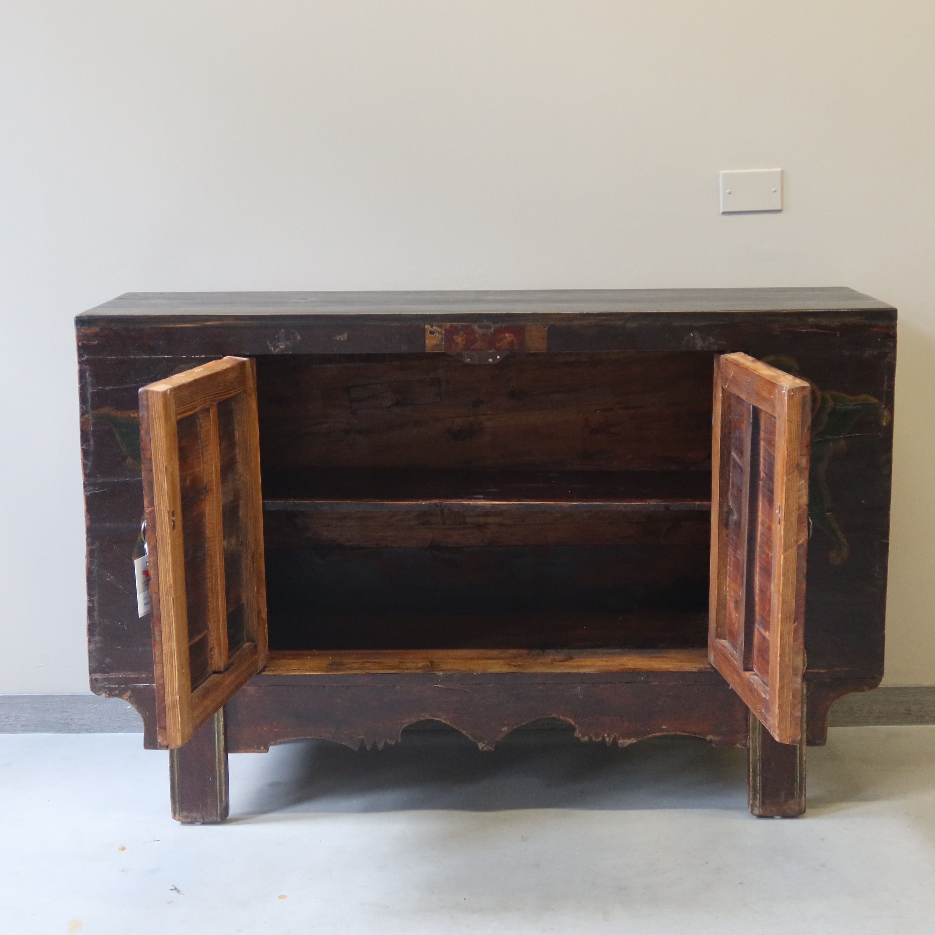 MADIA DECORATA DEL QINGHAI GAMBE ARRETRATE