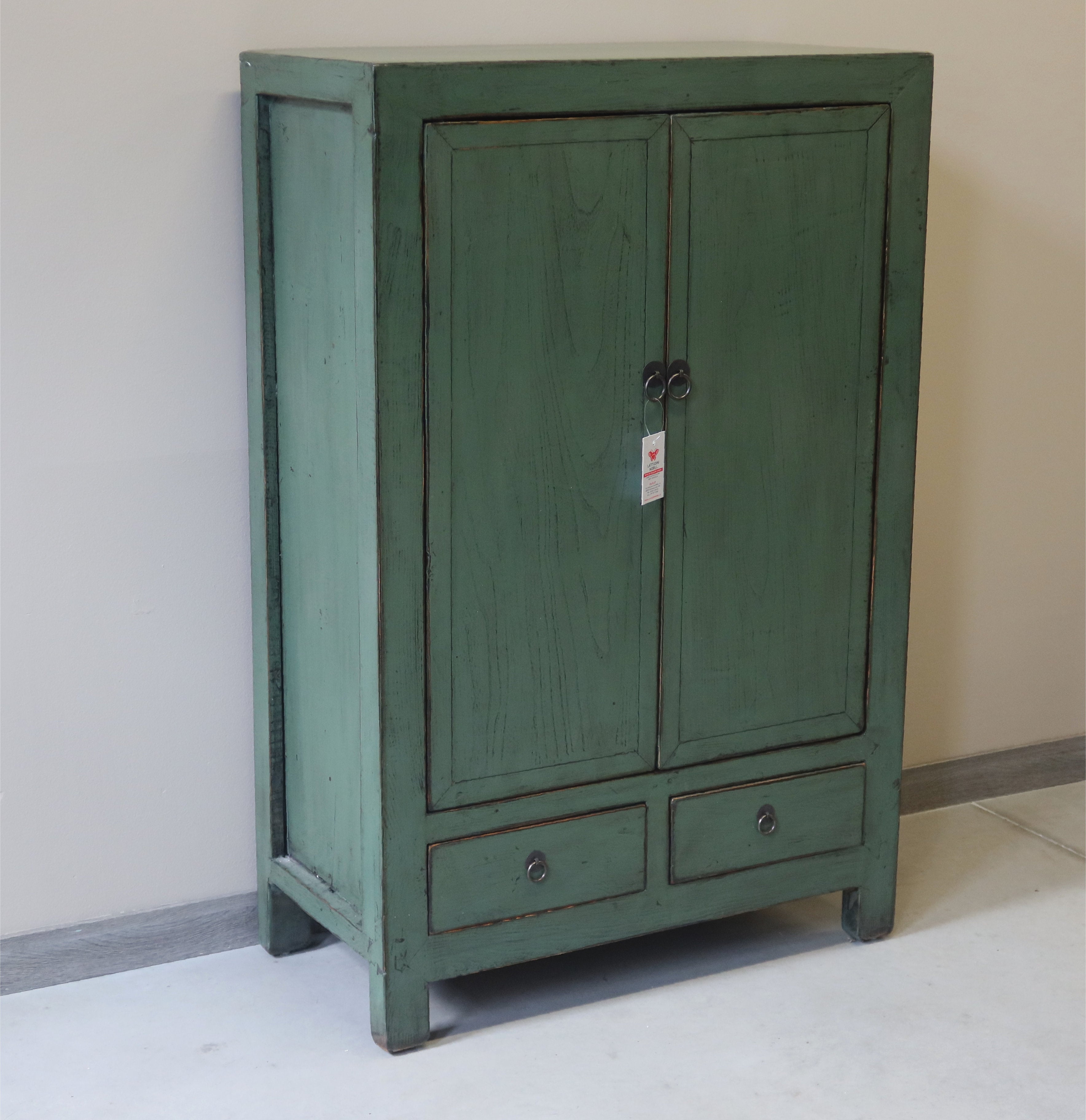 ARMADIETTO LACCATO 2 ANTE 2 CASSETTI