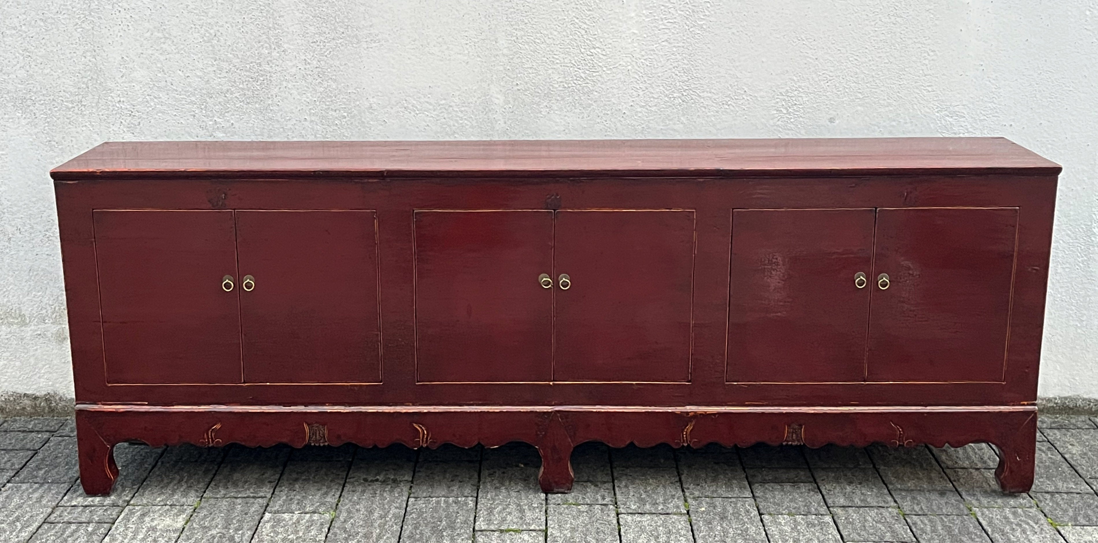 LUNGA MADIA MONGOLIA LACCA BORDEAUX