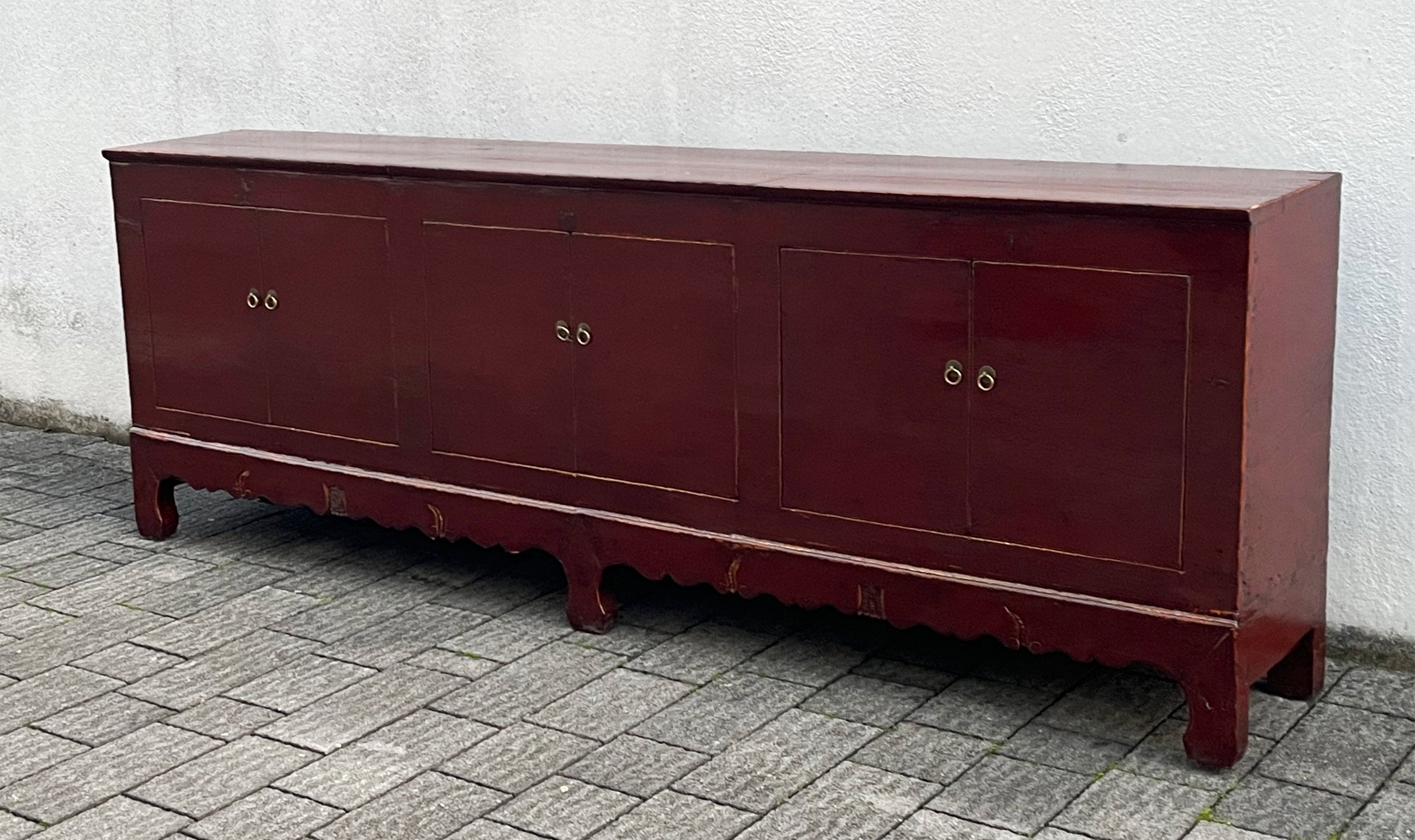 LUNGA MADIA MONGOLIA LACCA BORDEAUX