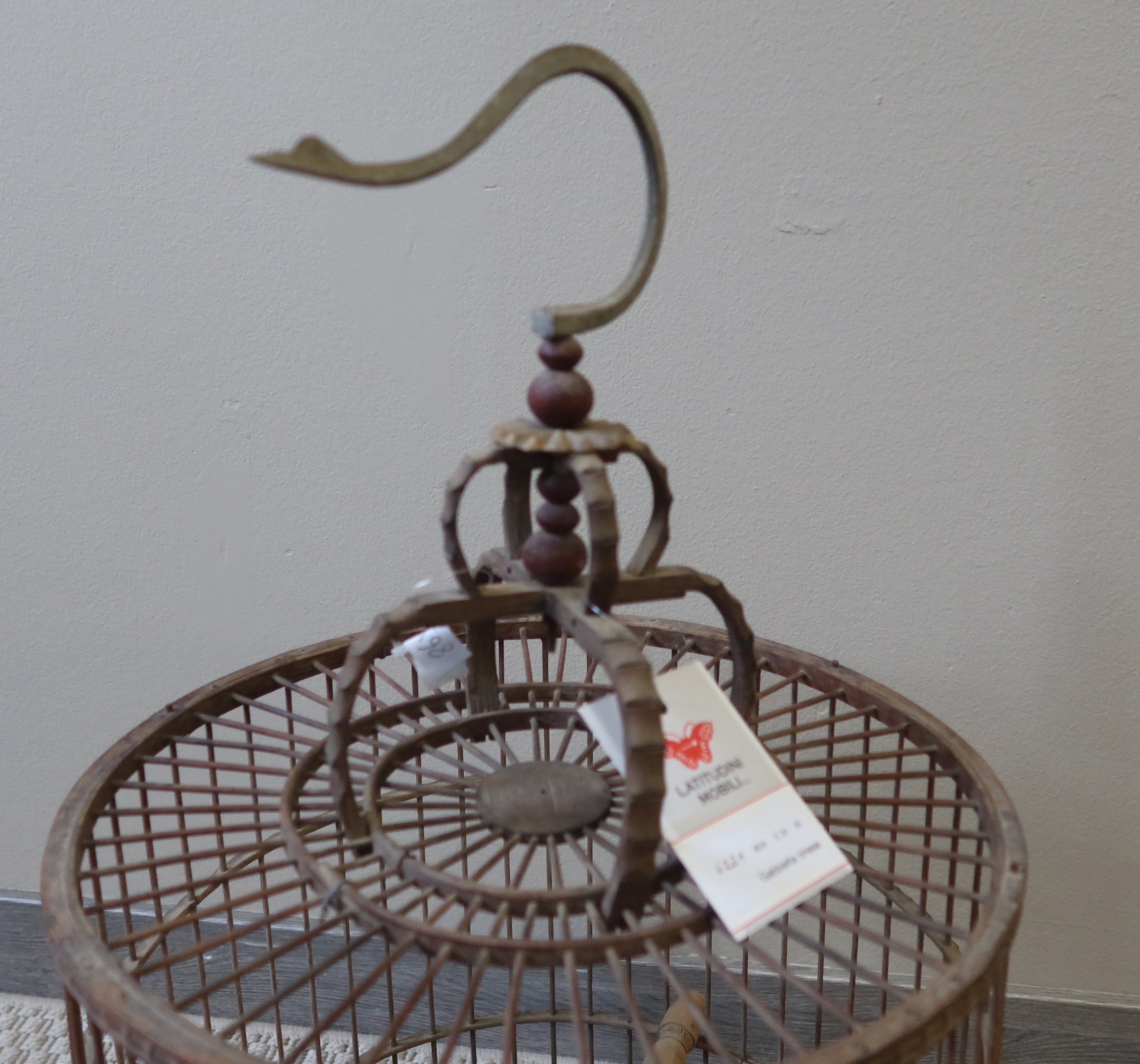 GABBIETTA  PER UCCELLINI IN LEGNO