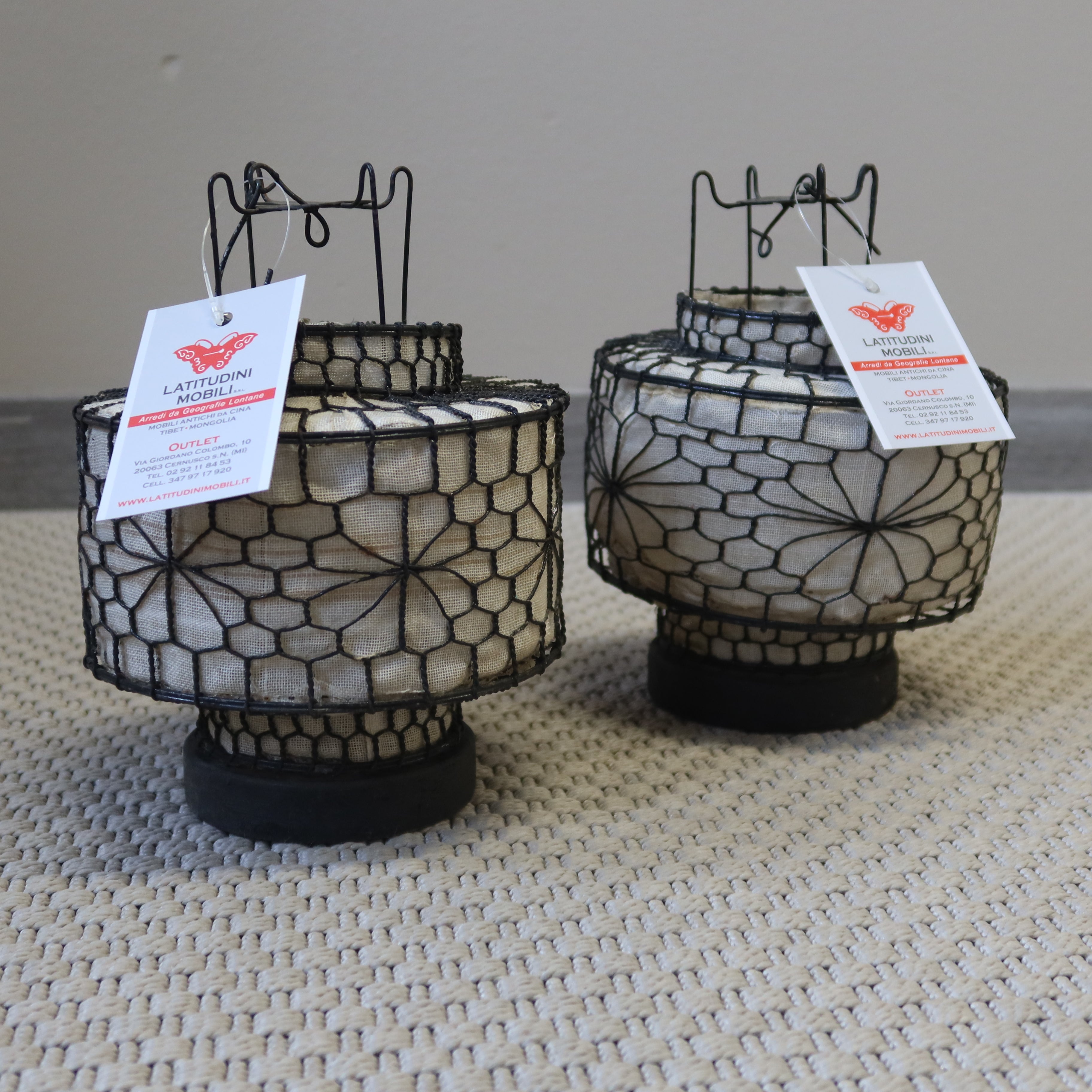 LANTERNA CINESE IN TELA