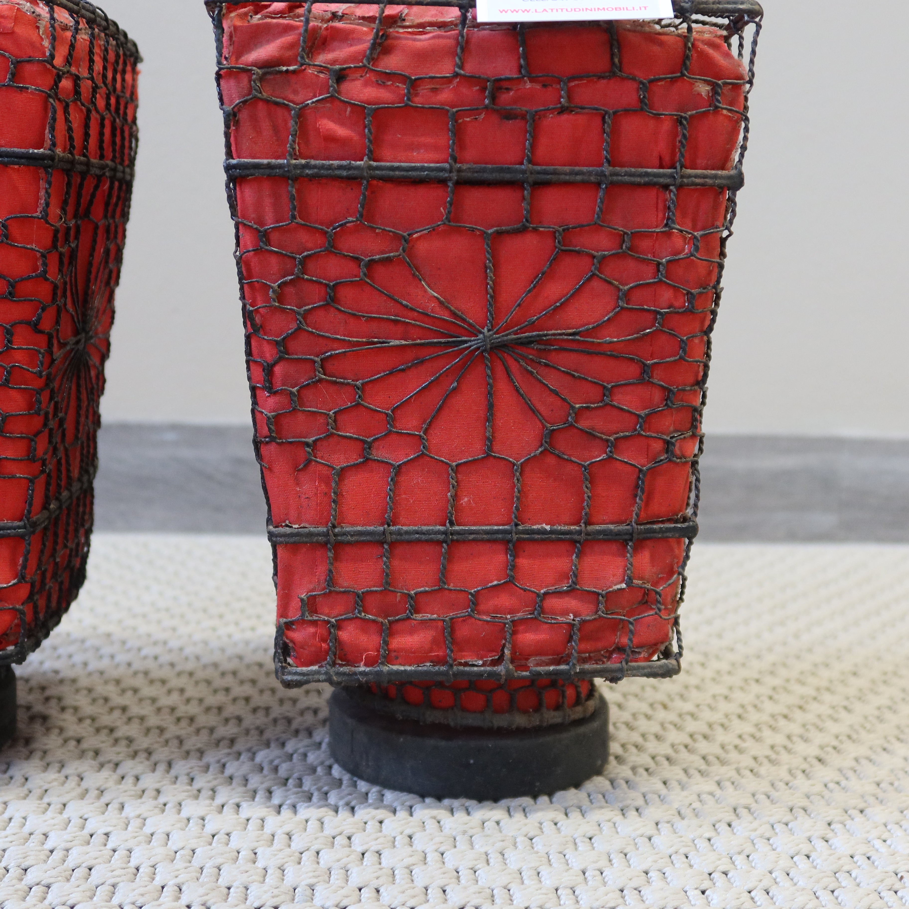 LANTERNA CINESE IN TELA COLORATA