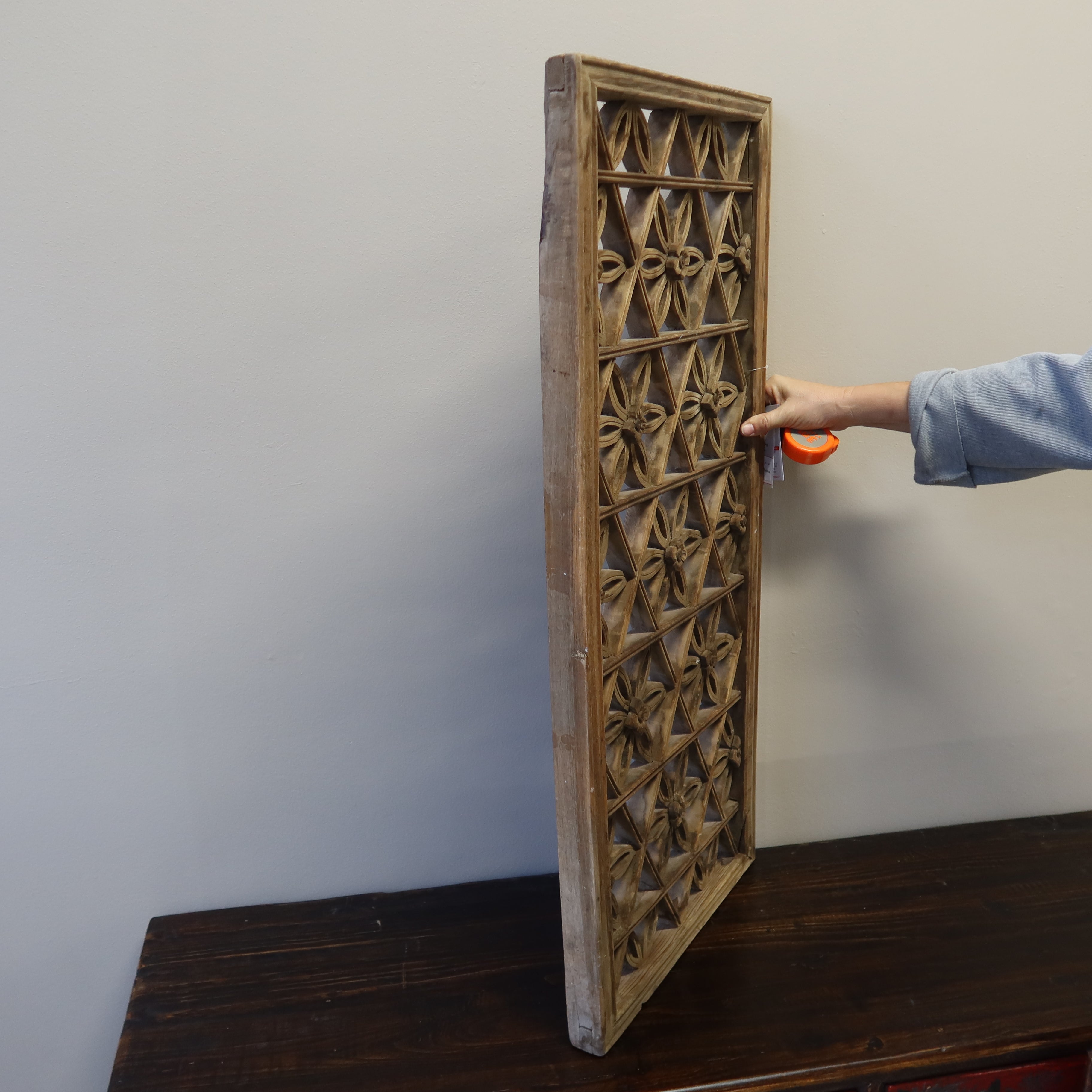 PANNELLO CINESE LIGNEO CON INTAGLI