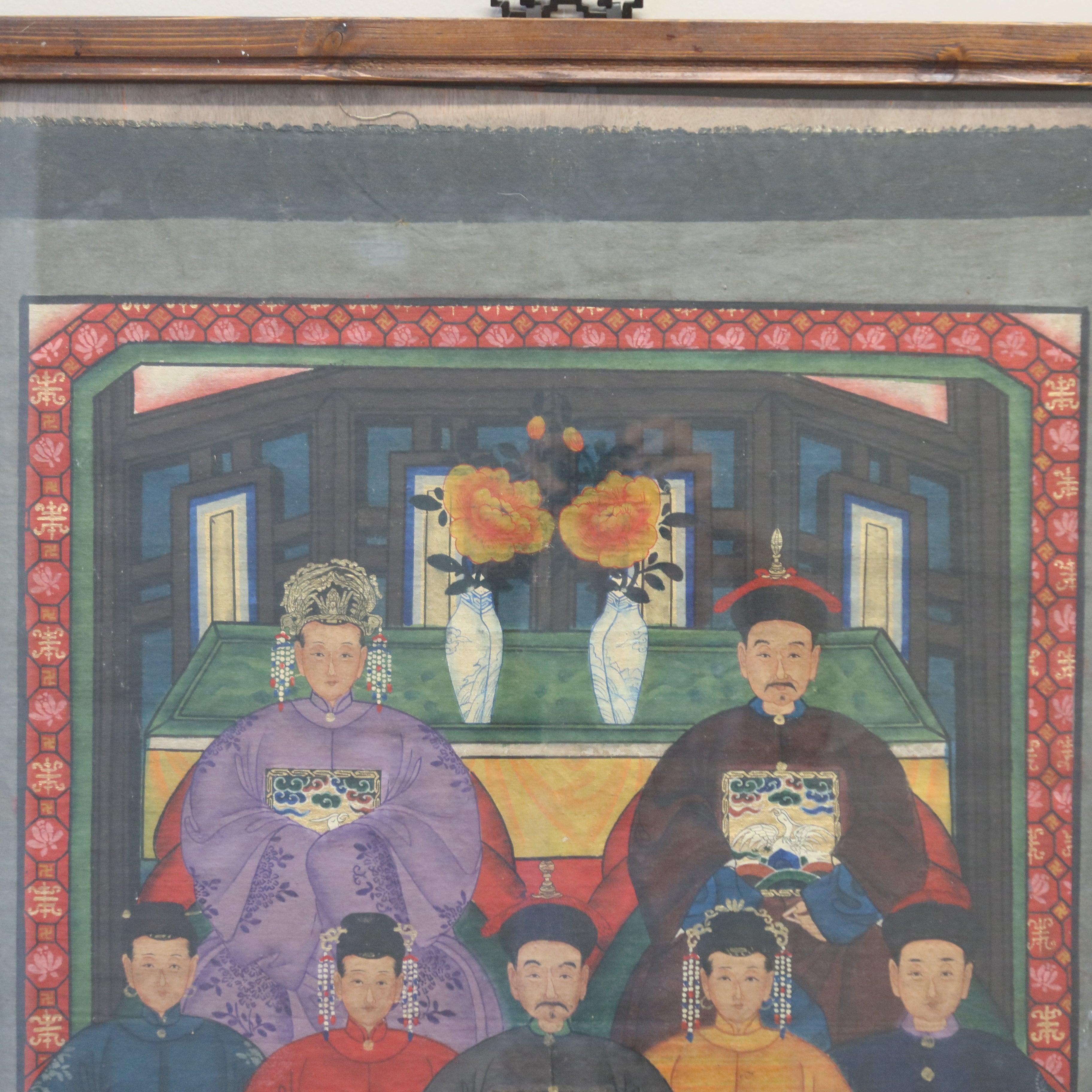 DIPINTO SU TELA "FAMIGLIA IMPERIALE"