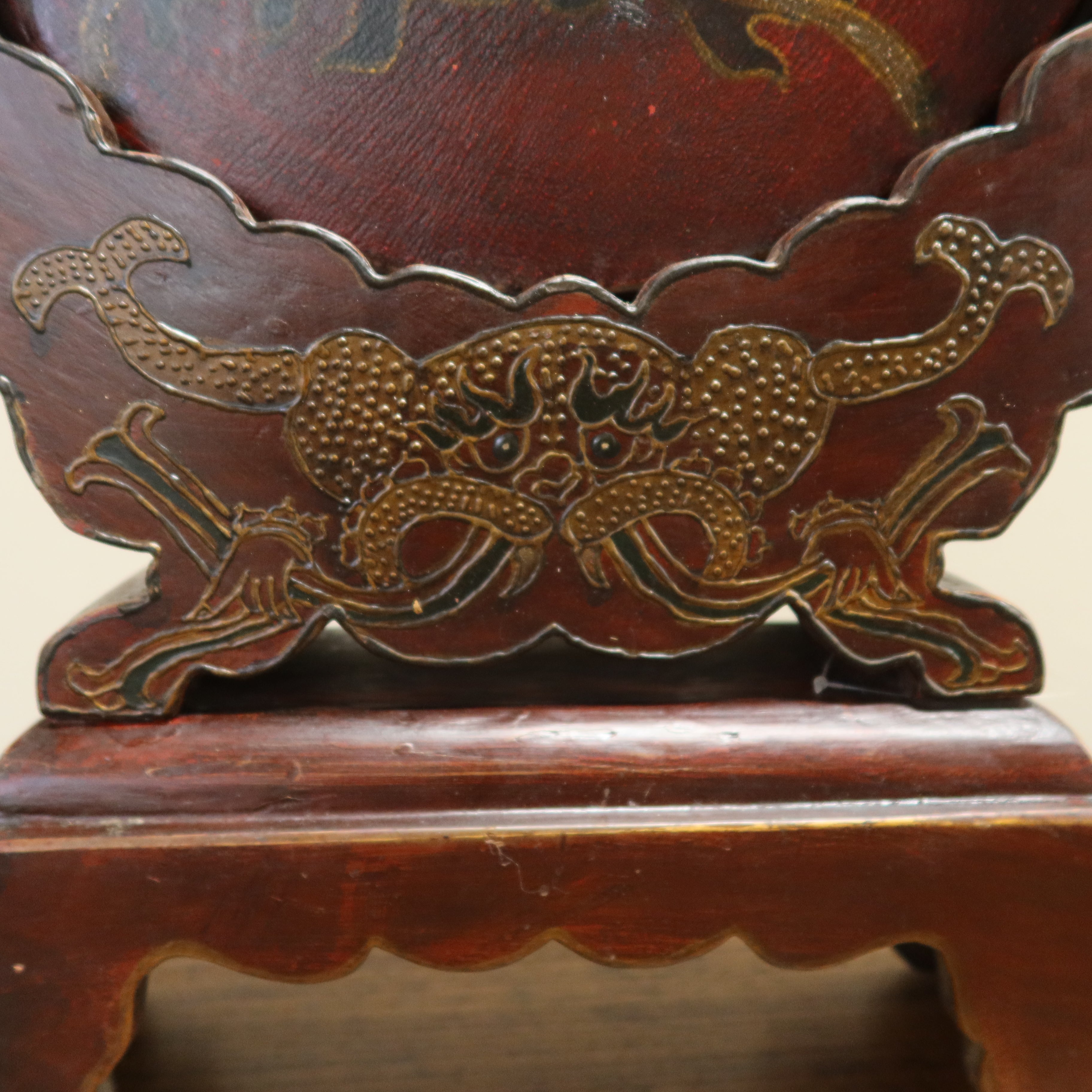 TAMBURELLO TIBETANO CON BASE