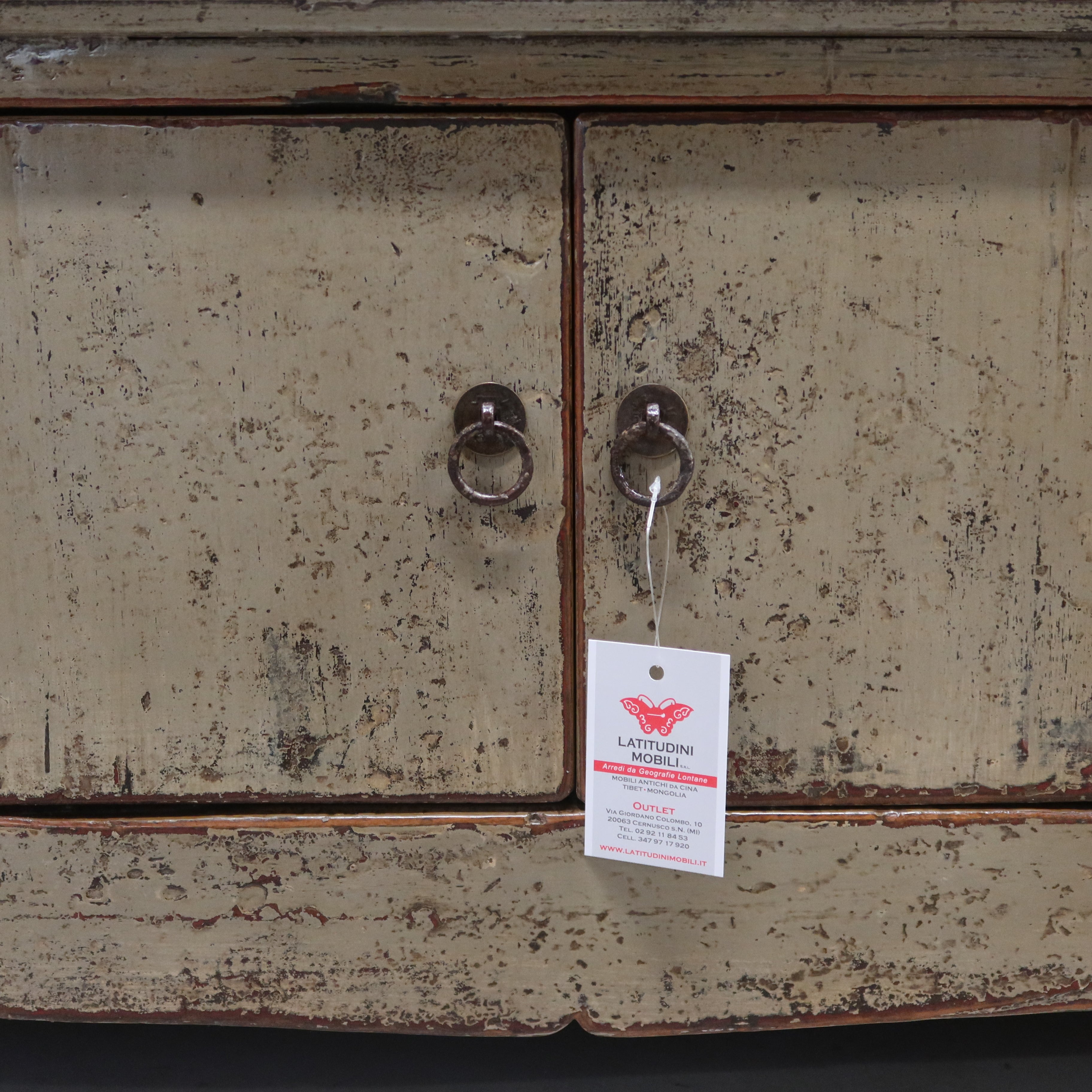 CASSAPANCA CINESE LACCATA CON TOP AGGETTANTE