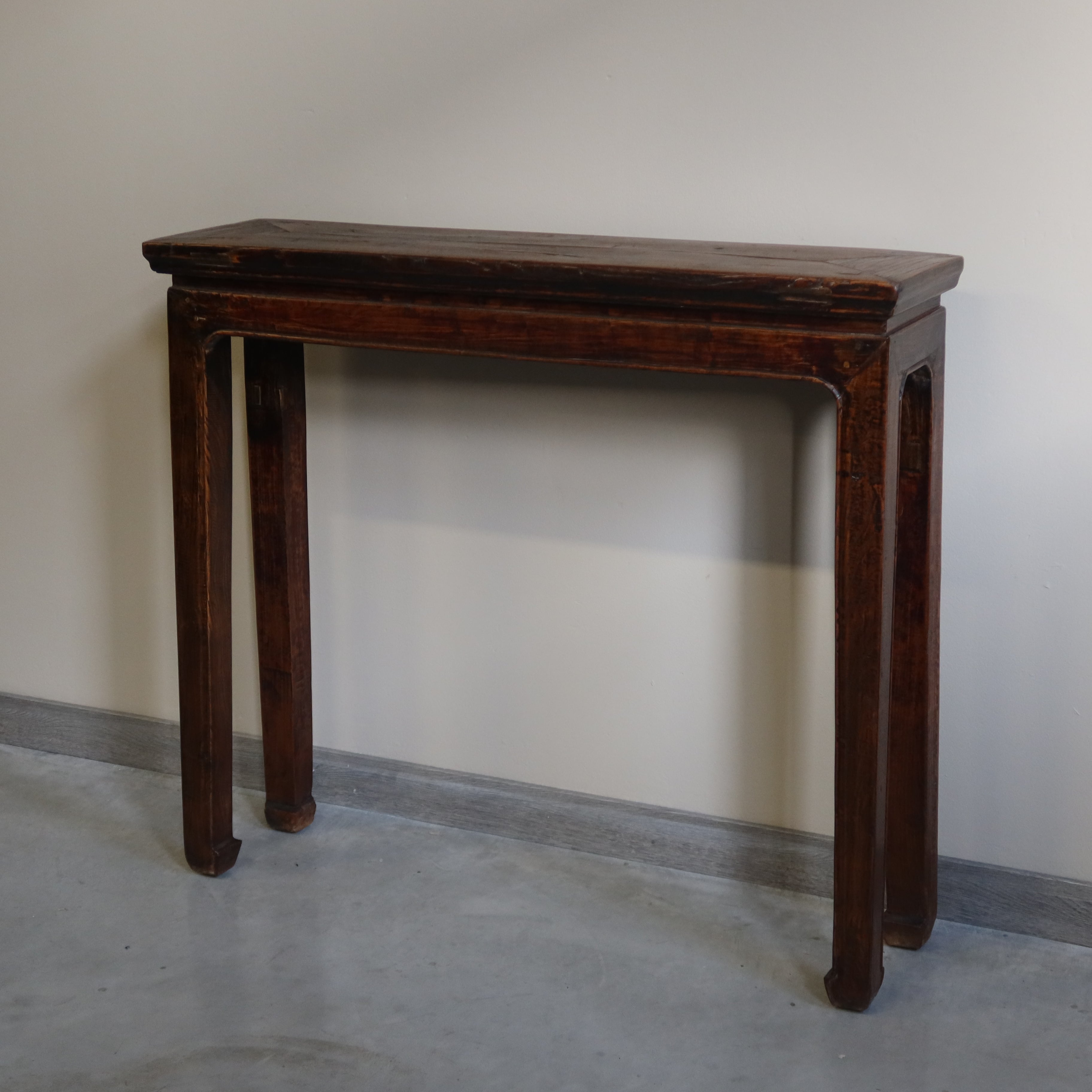 CONSOLLE STRETTA OLMO CINESE