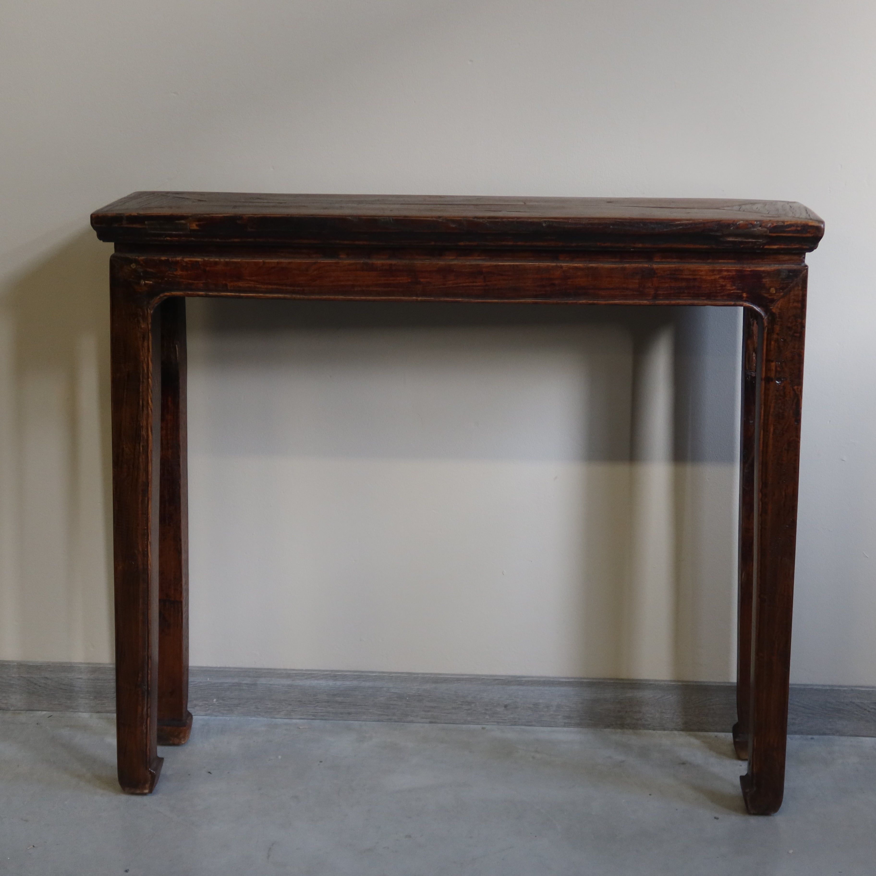 CONSOLLE STRETTA OLMO CINESE