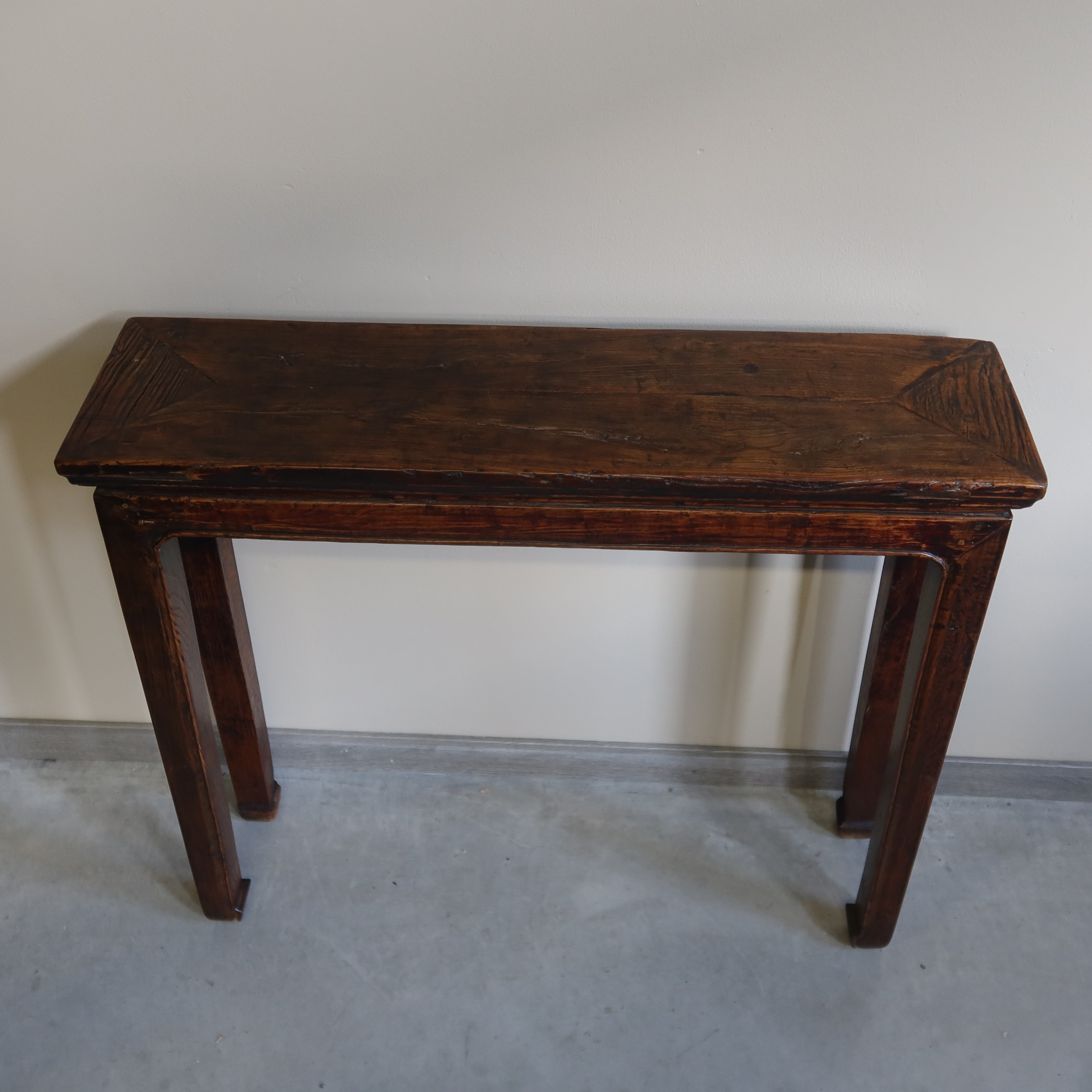 CONSOLLE STRETTA OLMO CINESE