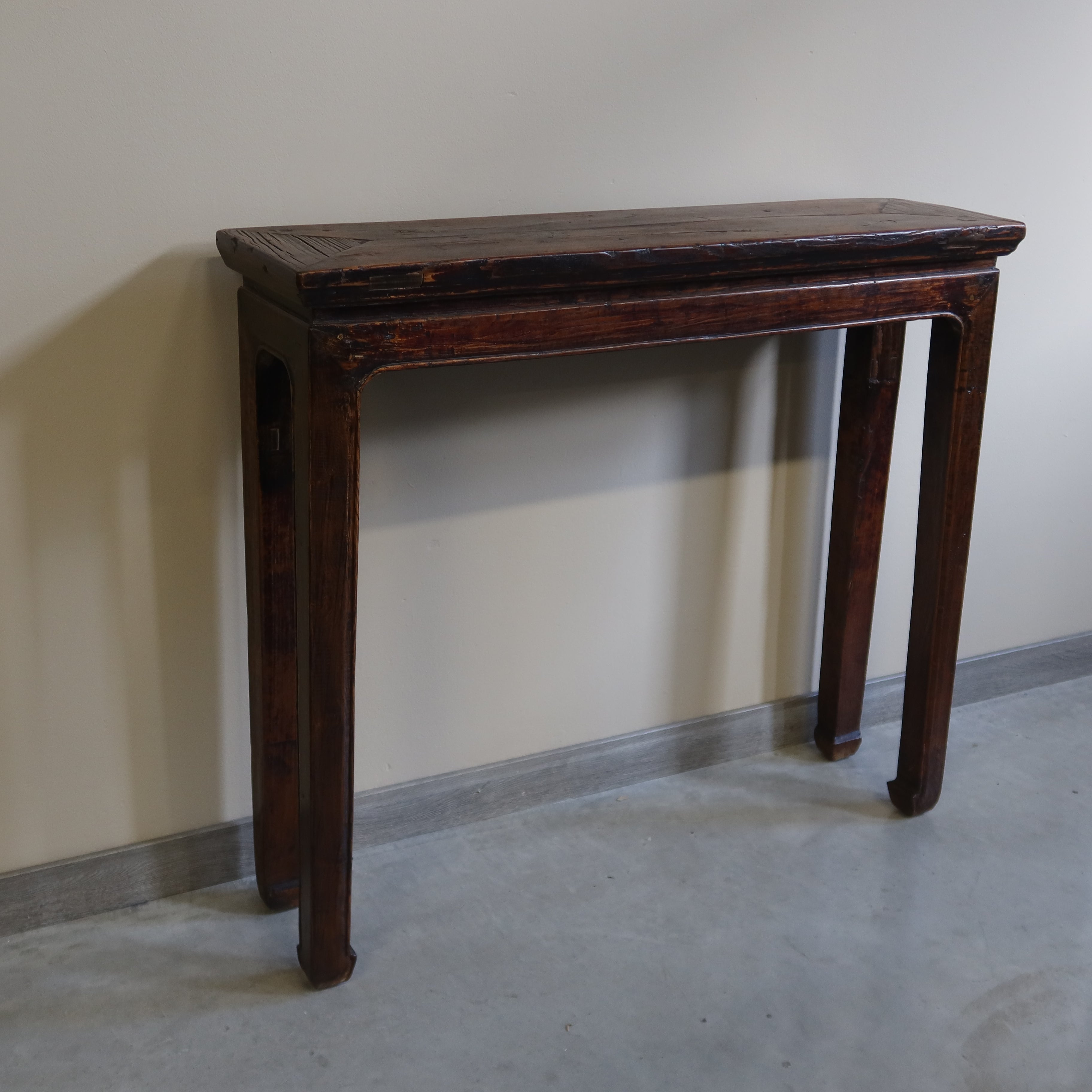 CONSOLLE STRETTA OLMO CINESE