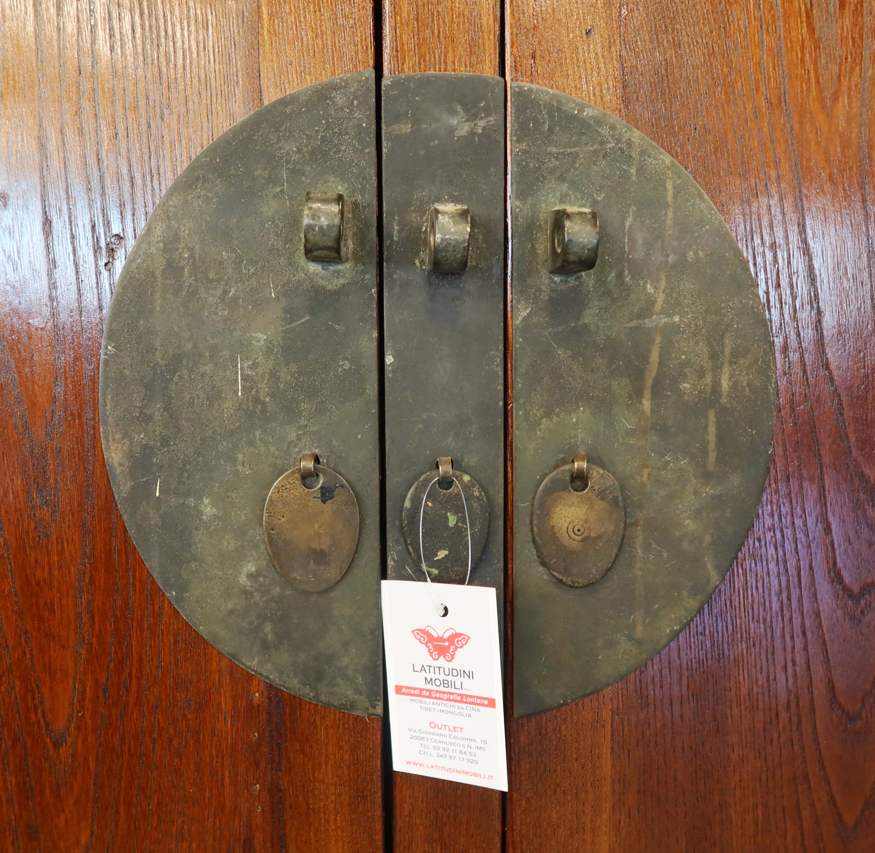 ARMADIO OLMO CINESE 2 ANTE 2 CASSETTI