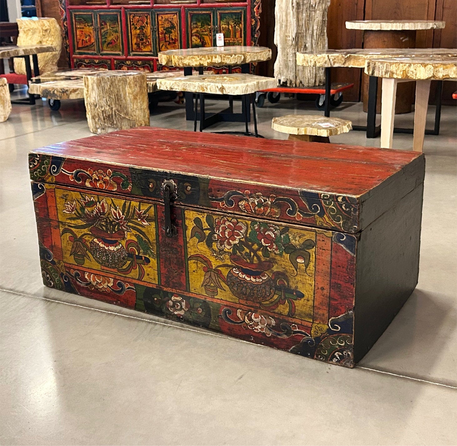 BAULE MONGOLIA DECORATO