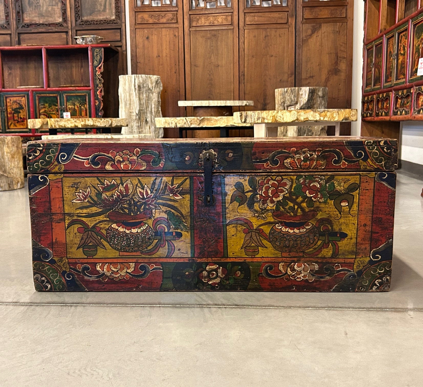 BAULE MONGOLIA DECORATO