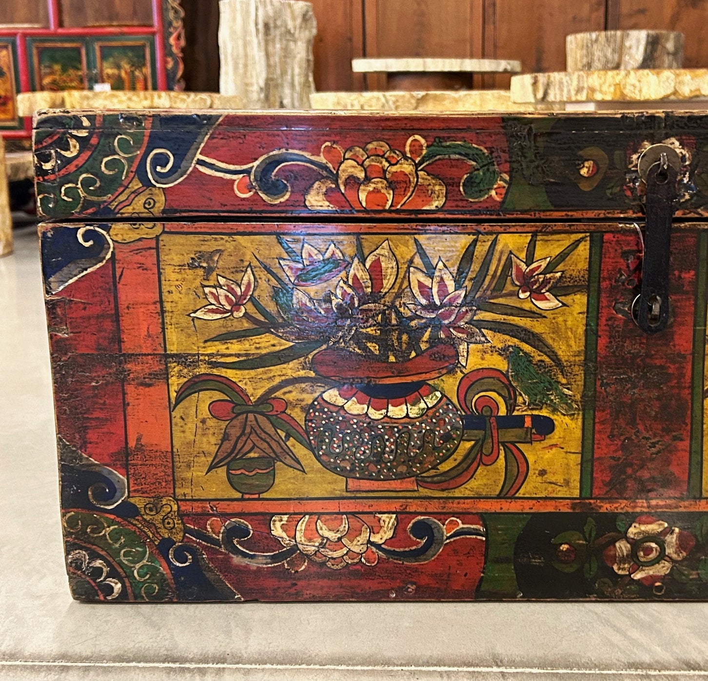 BAULE MONGOLIA DECORATO