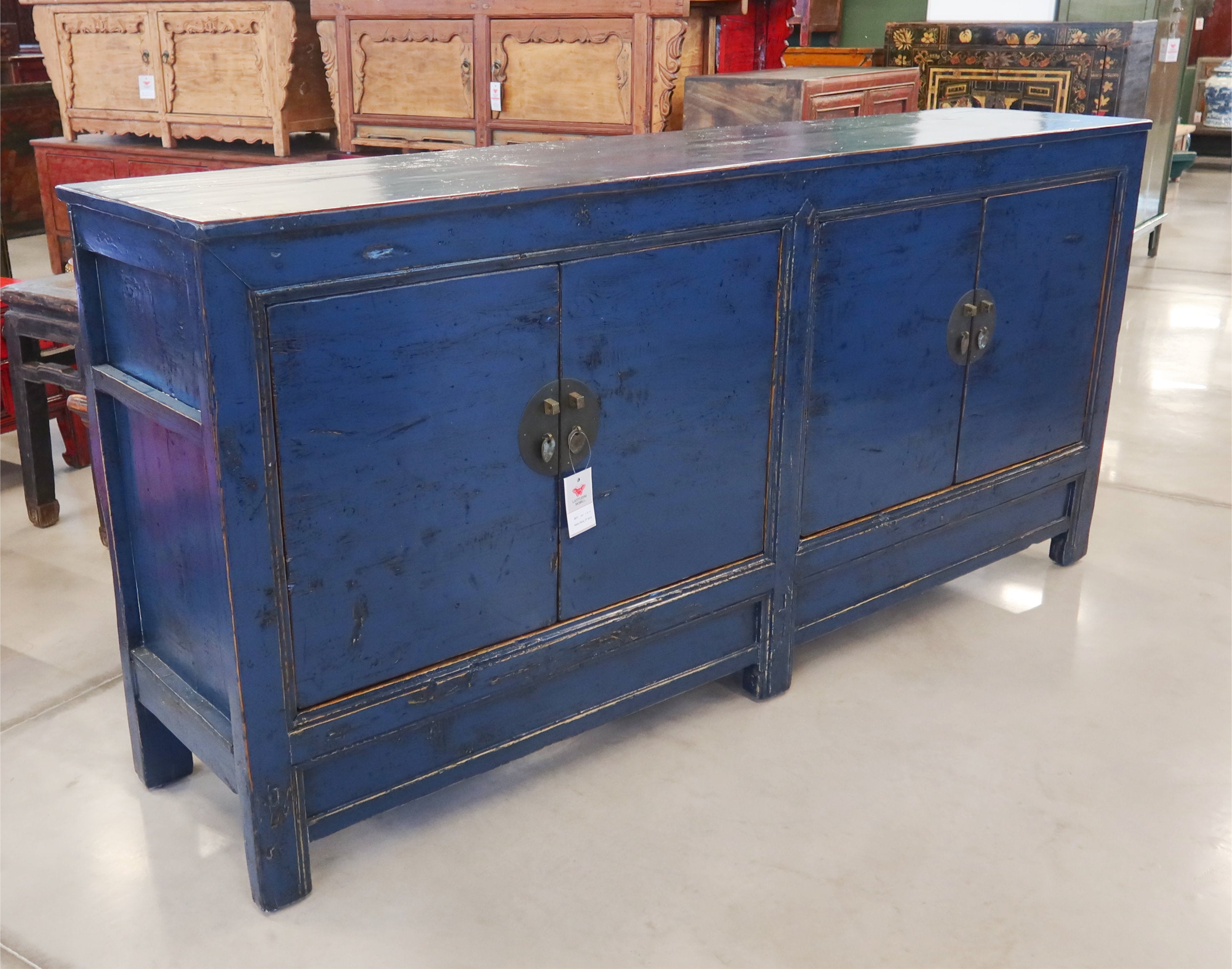 MADIA MONGOLIA IN LACCA BLU