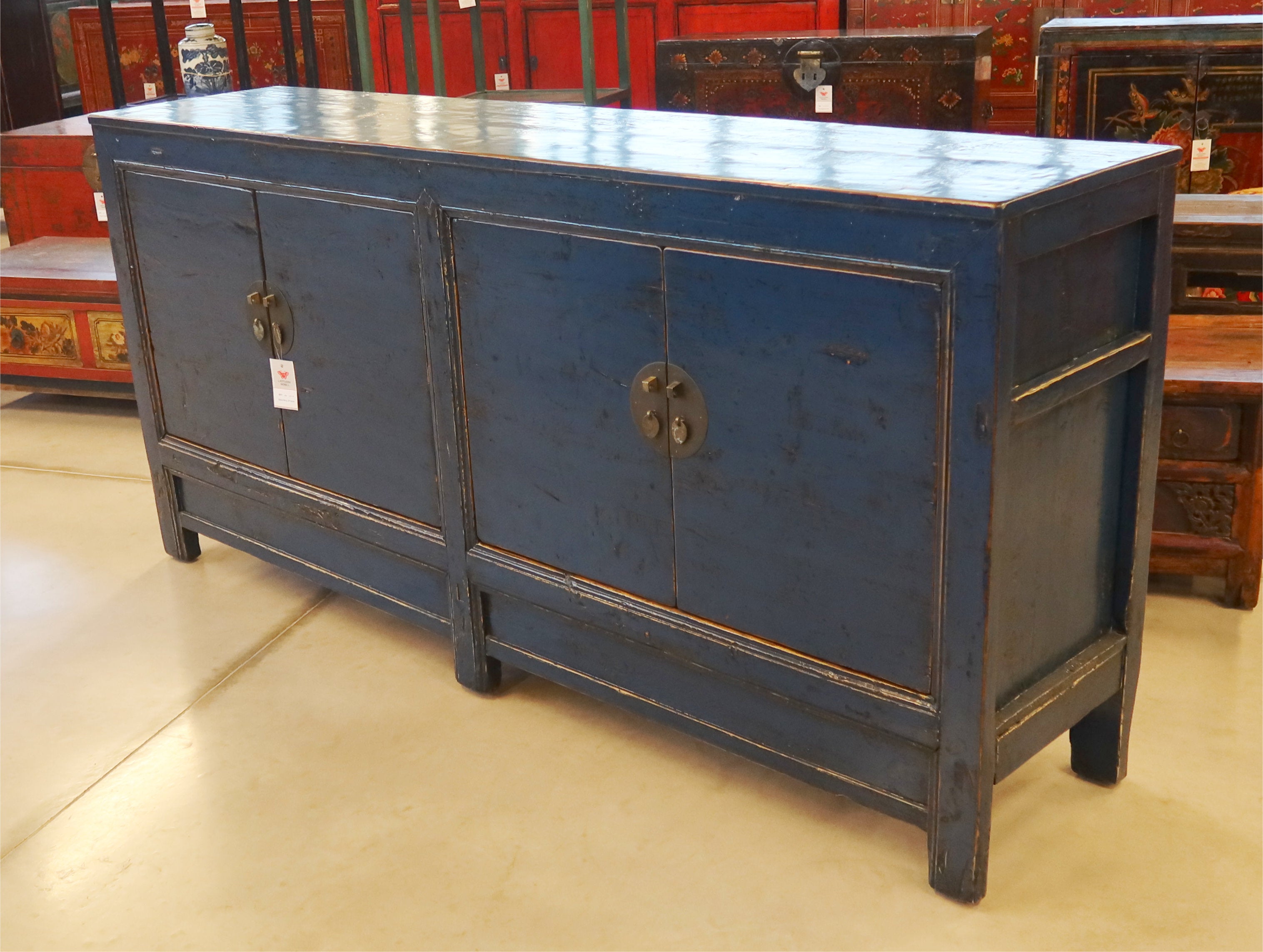 MADIA MONGOLIA IN LACCA BLU