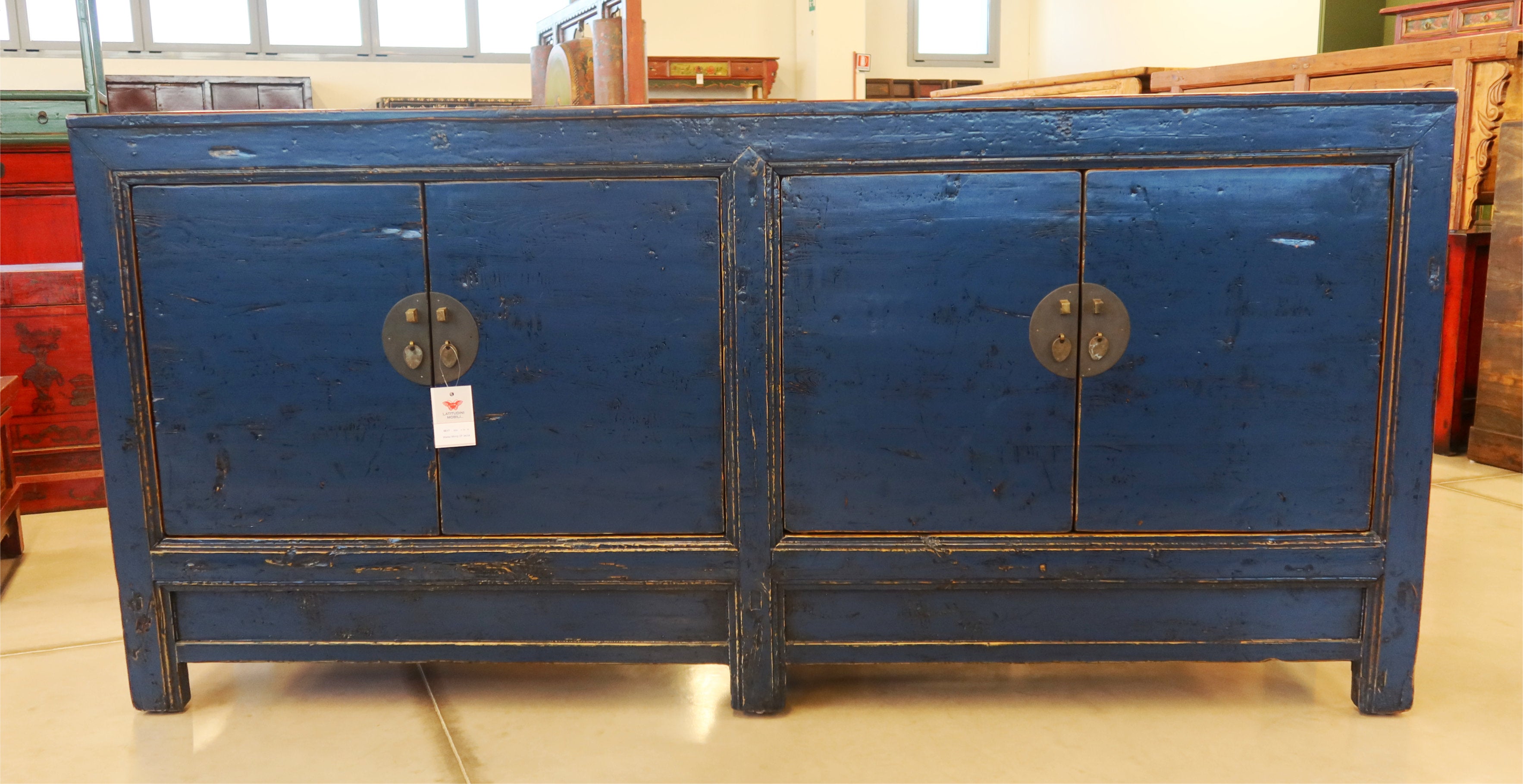 MADIA MONGOLIA IN LACCA BLU