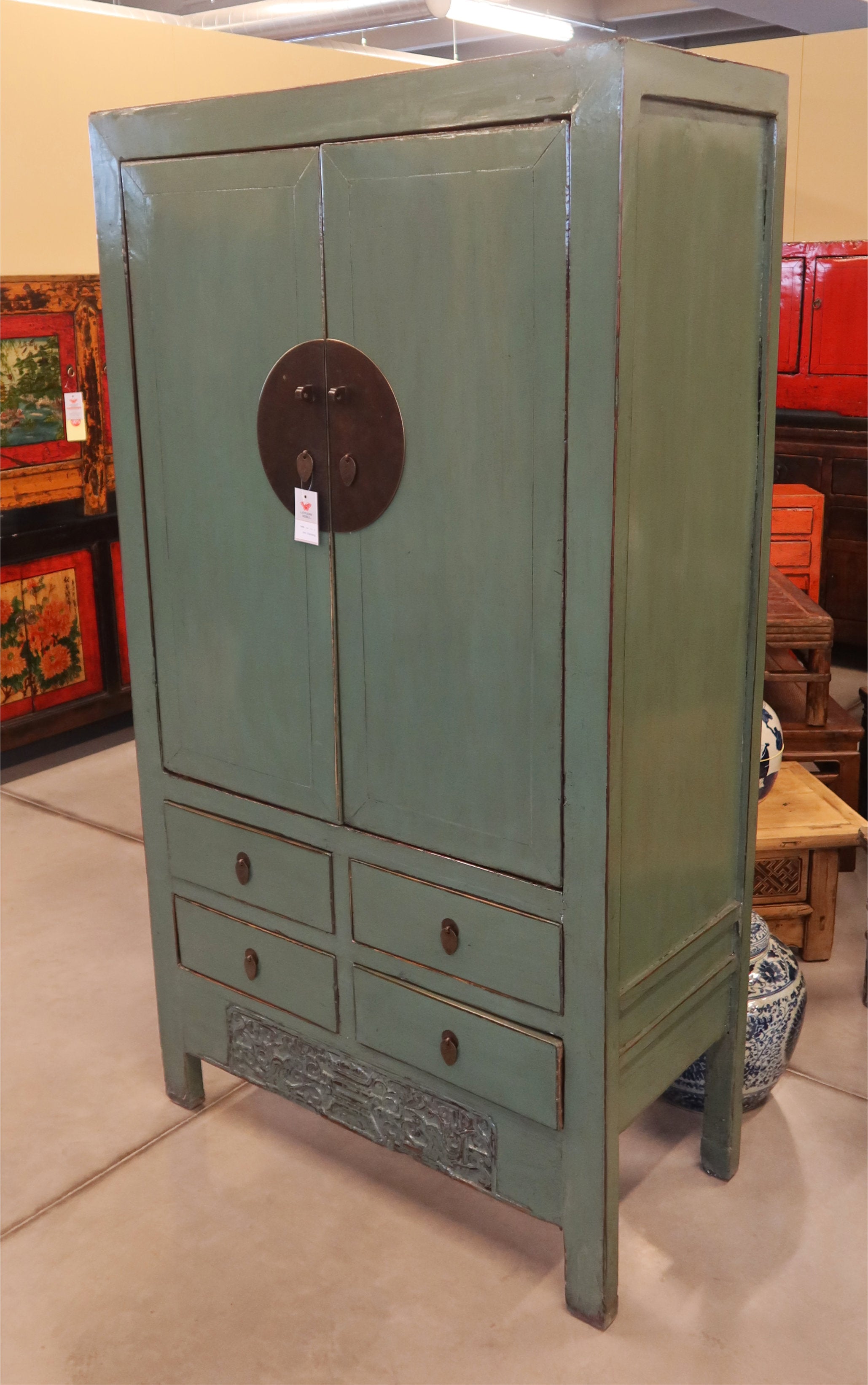 ARMADIO CINESE DELLO SHANDONG LACCATO