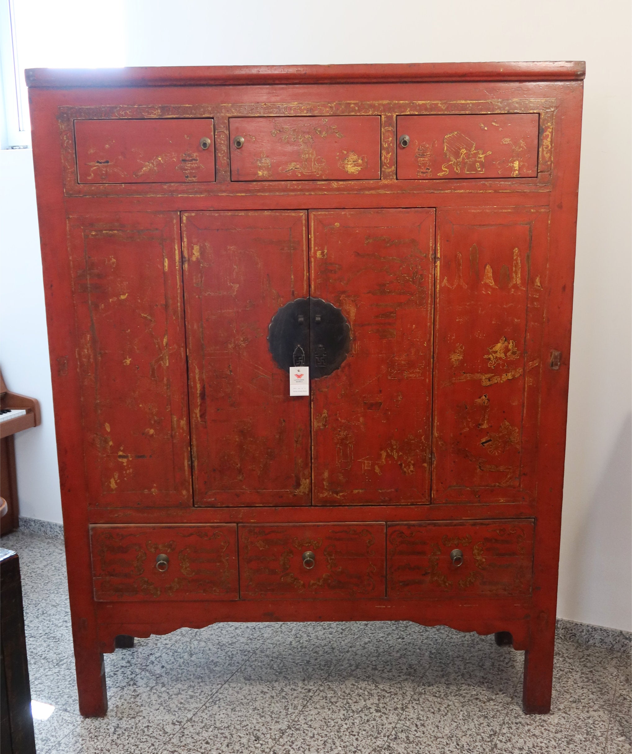GRANDE ARMADIO SHANXI DECORATO